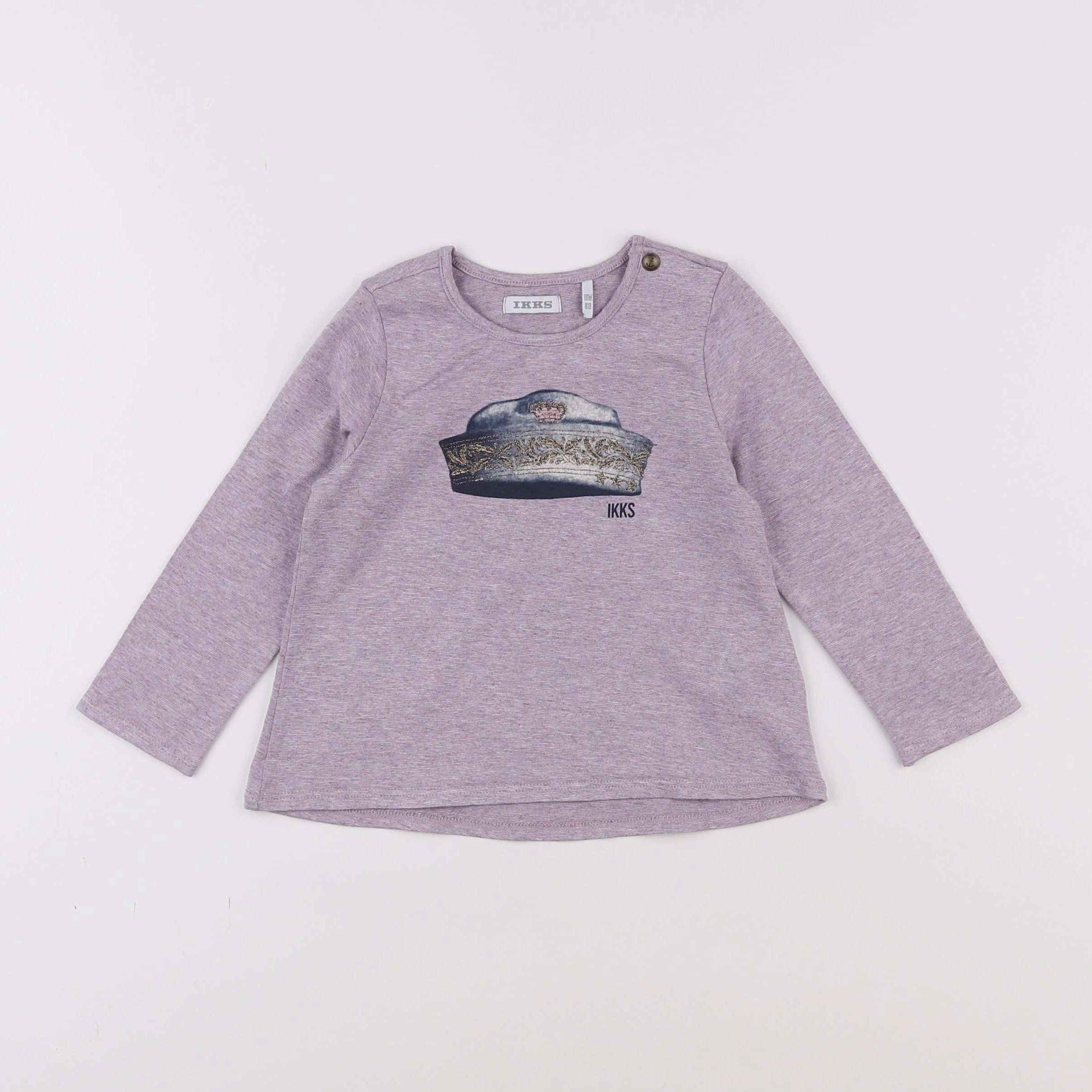 IKKS - tee-shirt violet - 18 mois