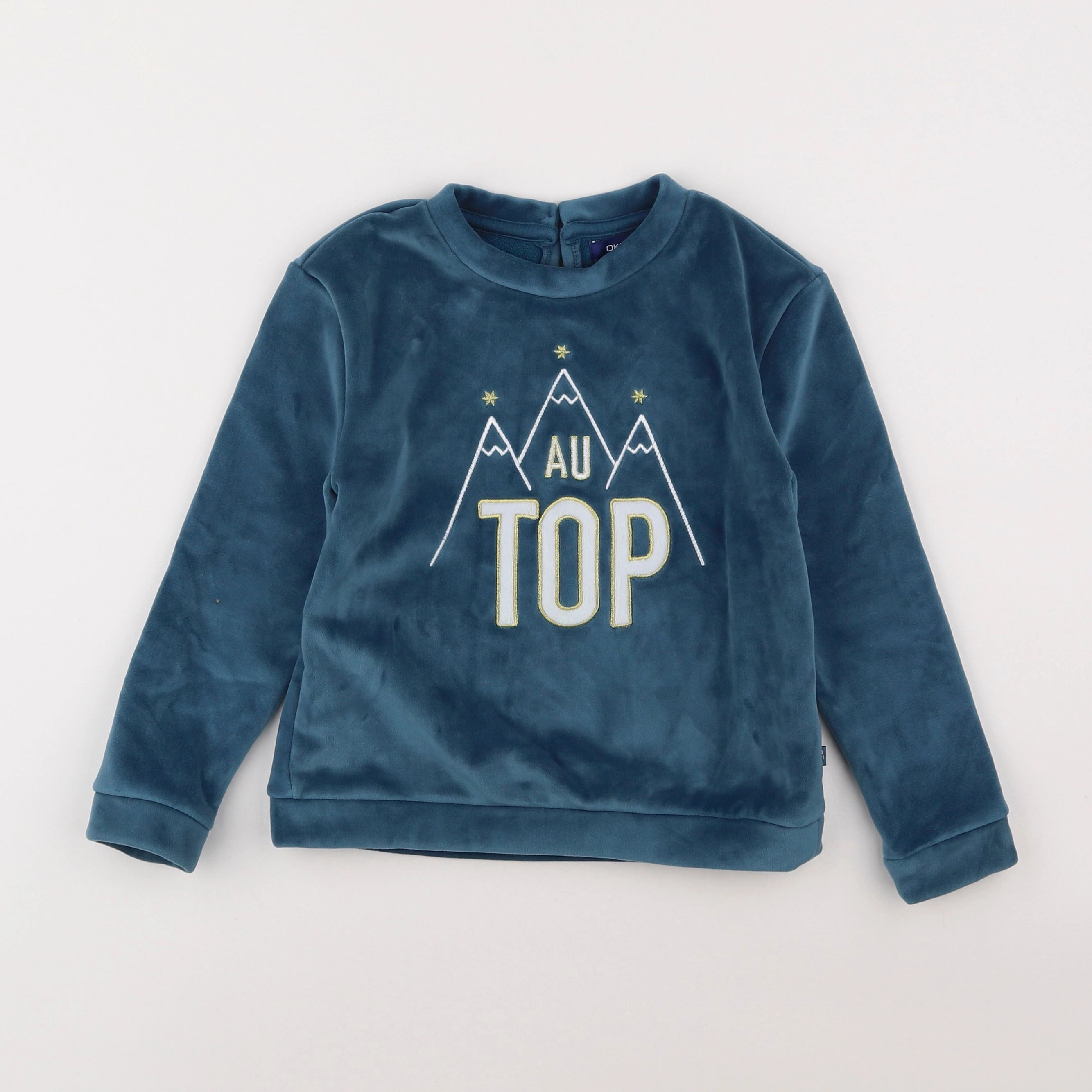 Okaidi - sweat bleu - 5 ans