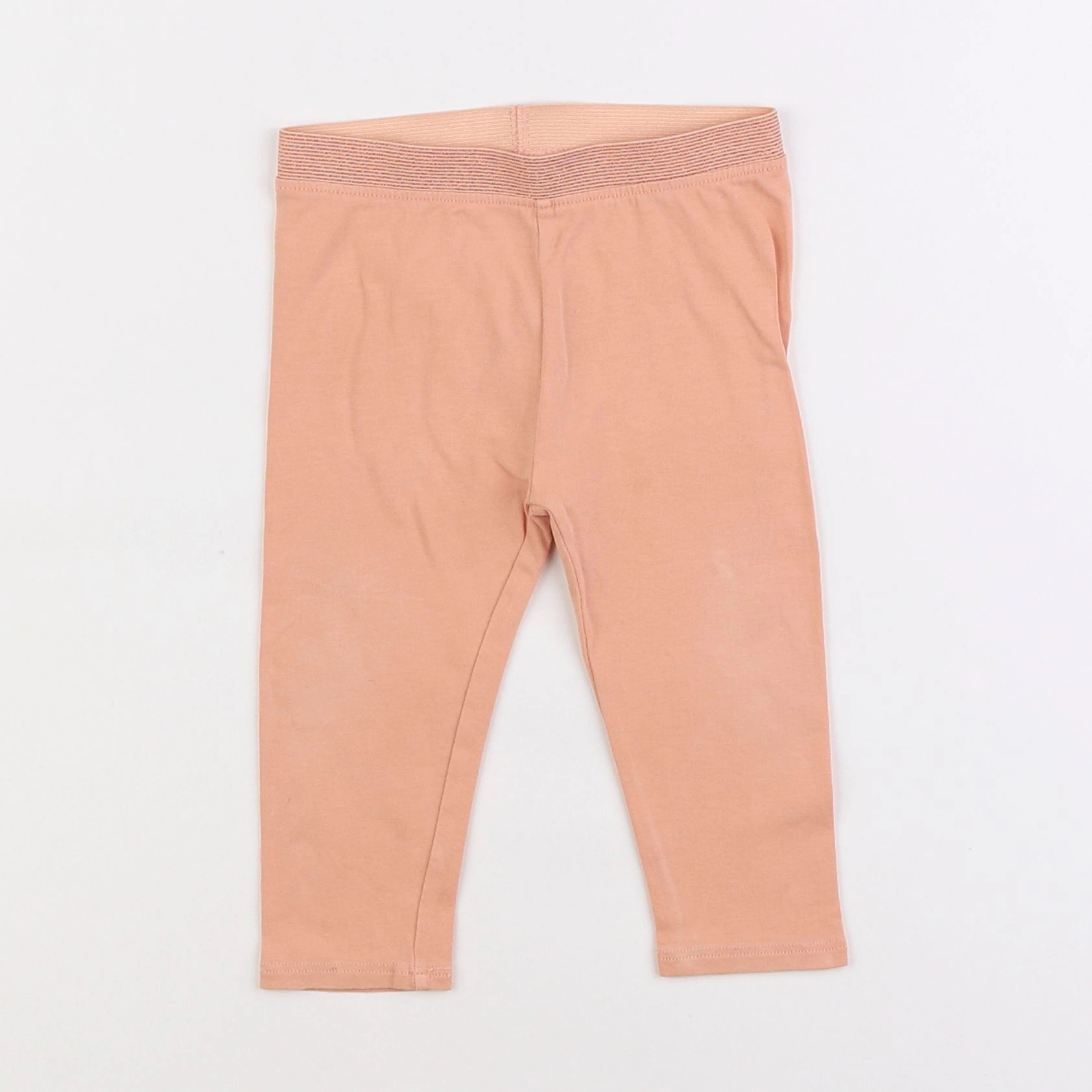 Vertbaudet - legging orange - 12 mois