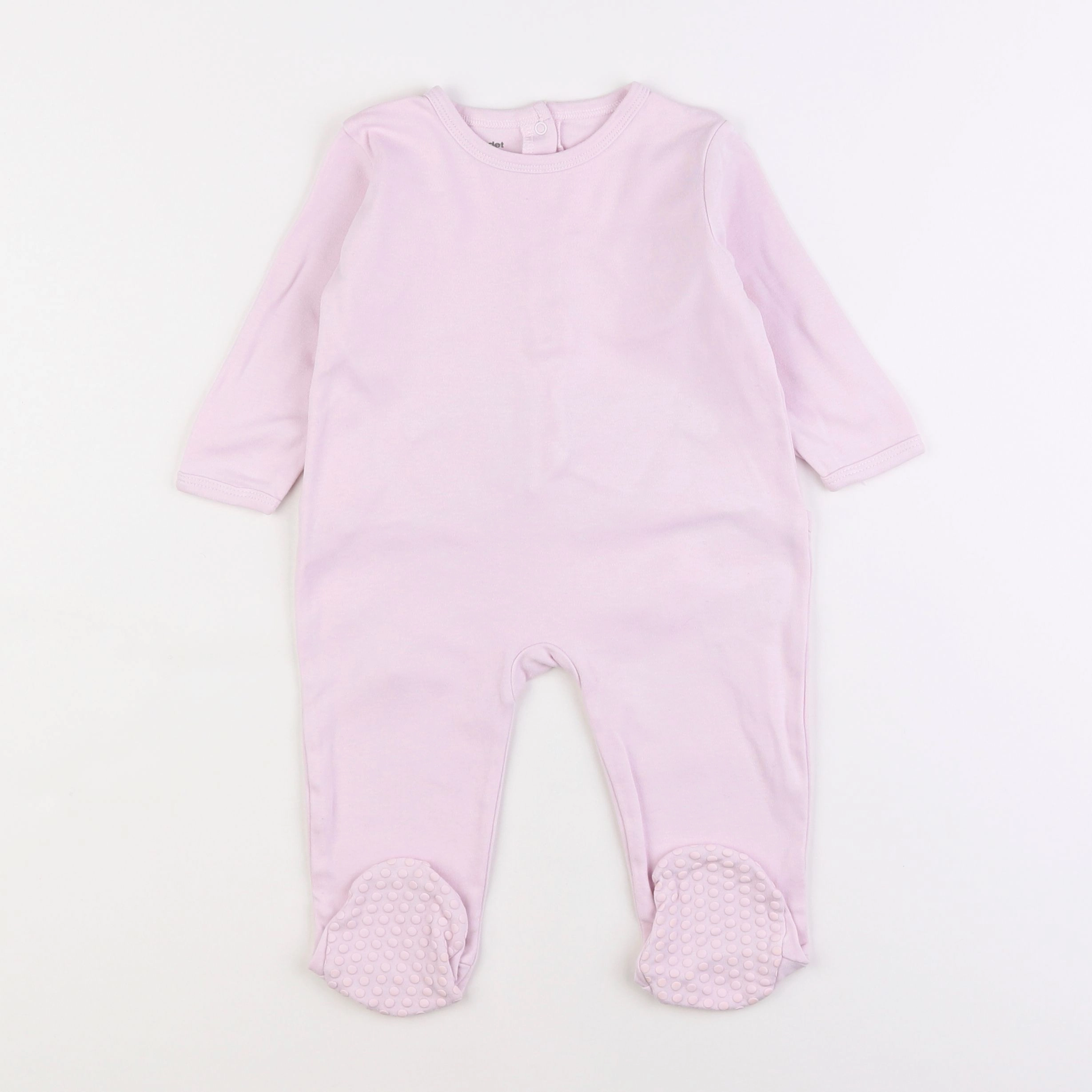 Vertbaudet - pyjama coton rose - 12 mois