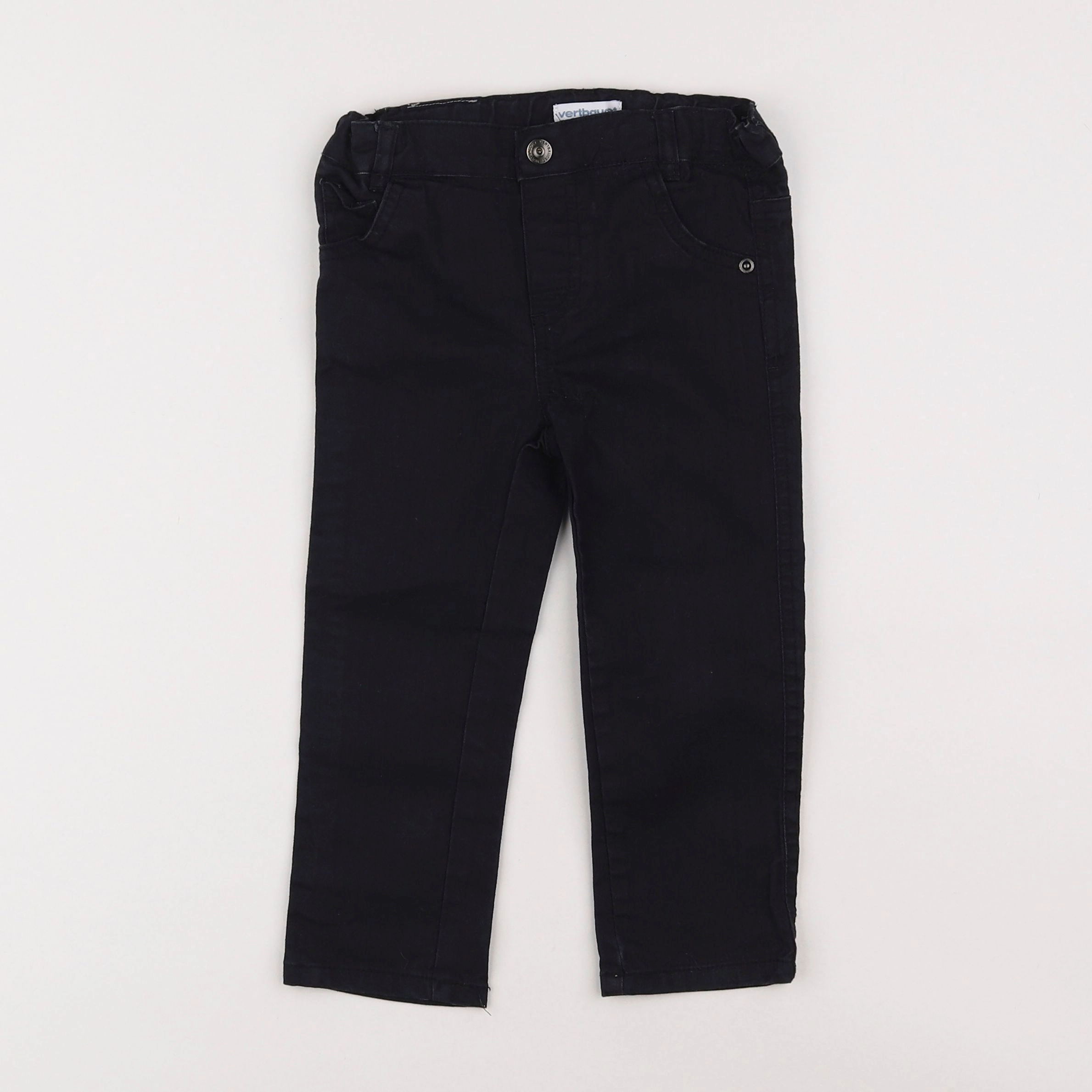 Vertbaudet - pantalon noir - 2 ans