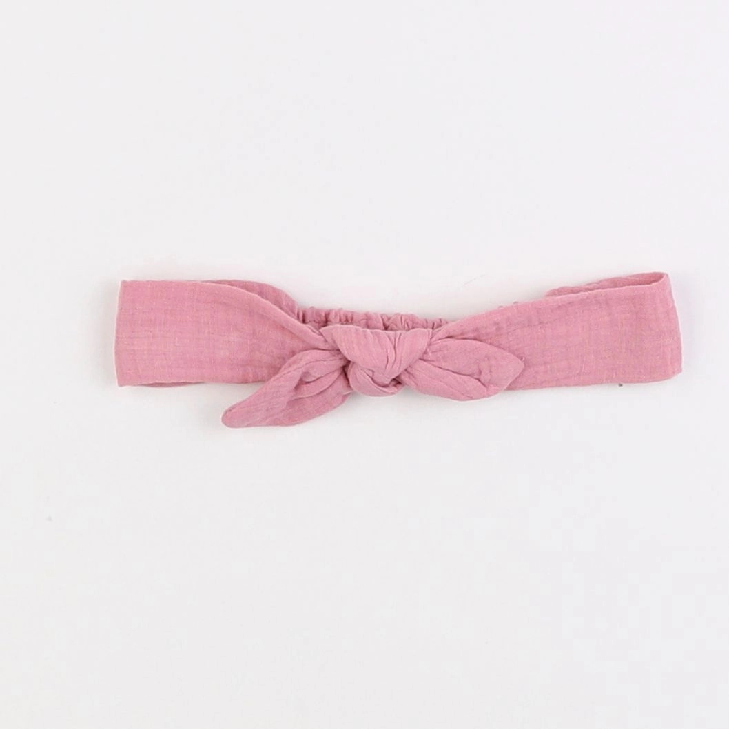 Vertbaudet - bandeau rose - 6 mois