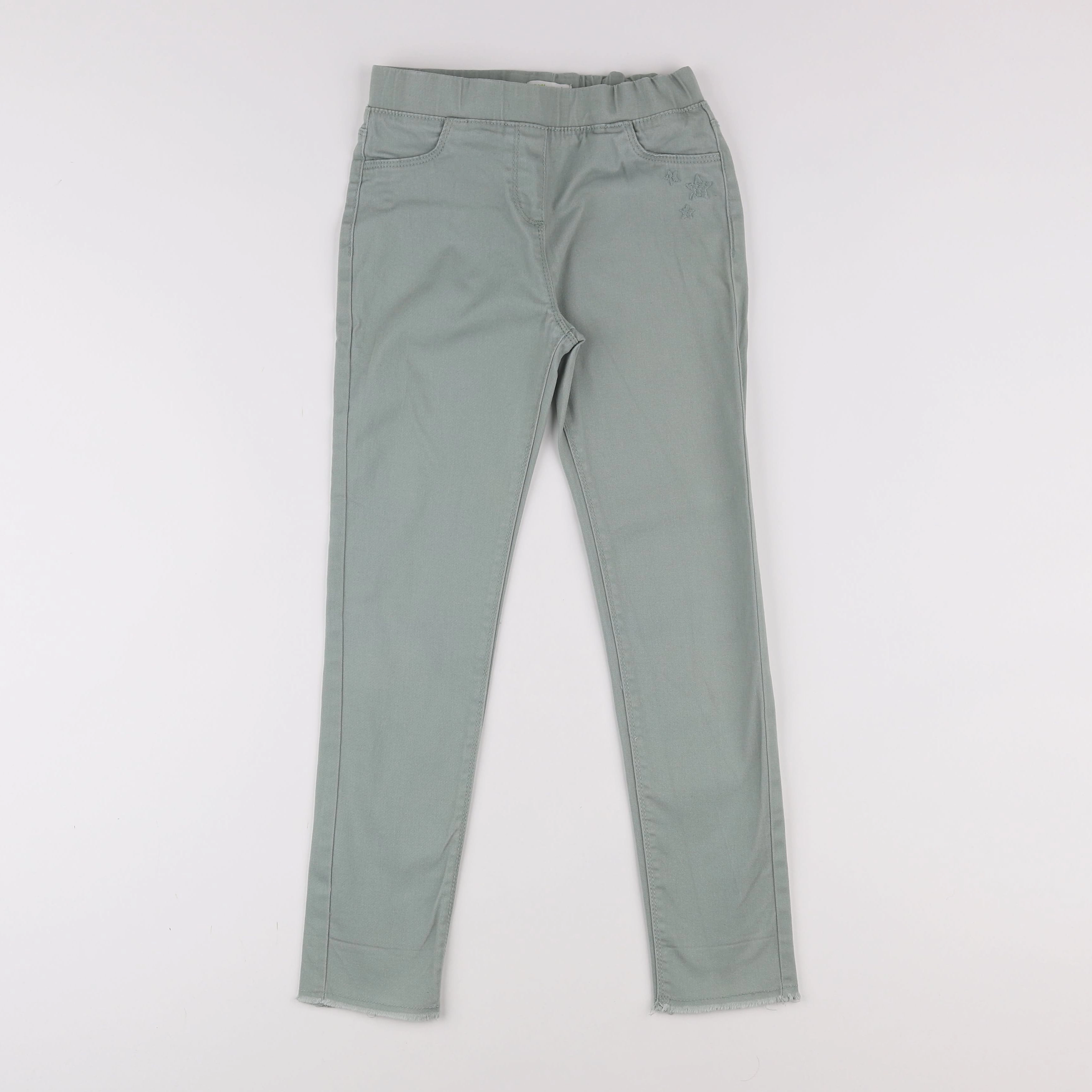 Vertbaudet - jegging vert - 9 ans