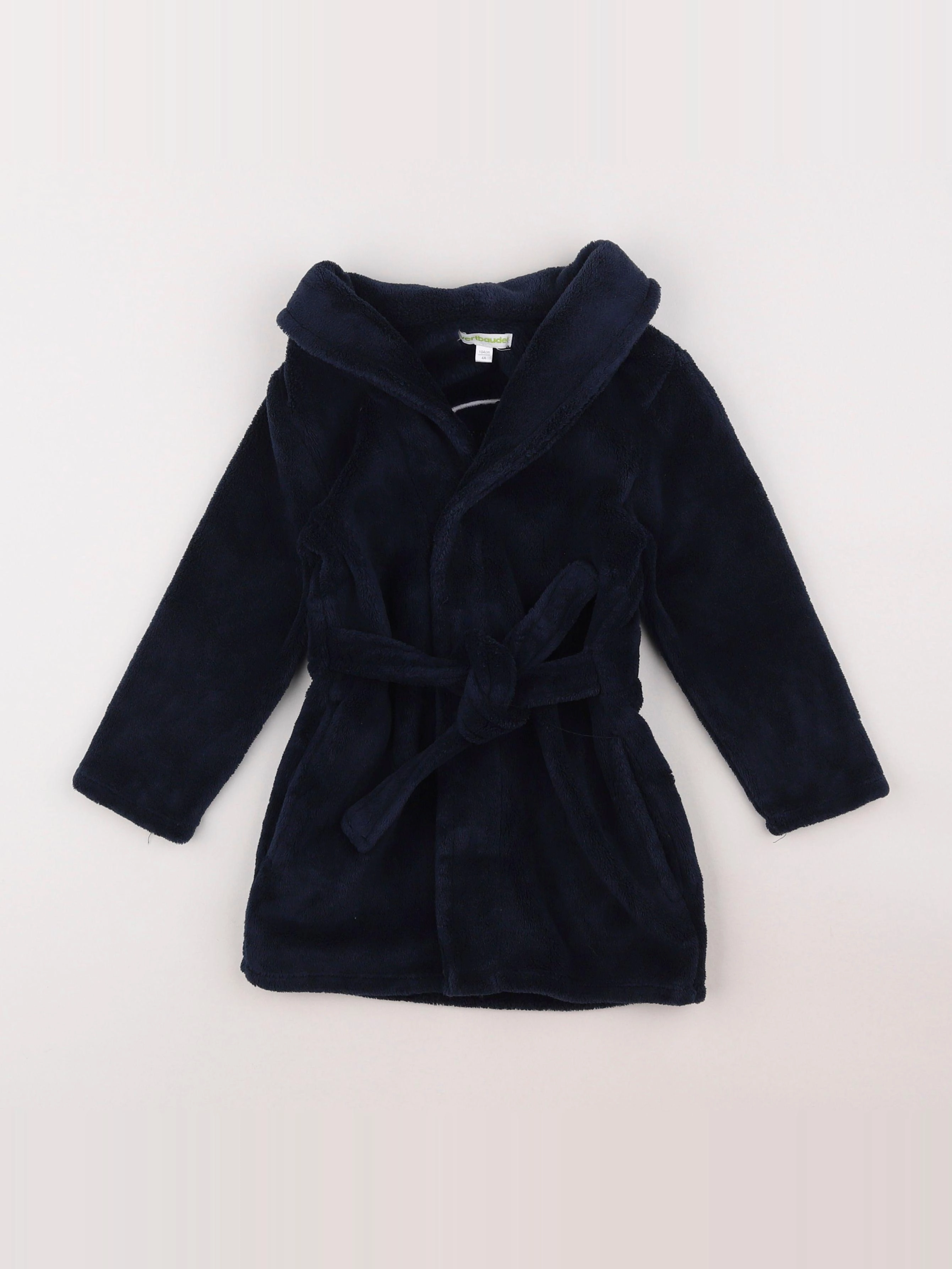 Vertbaudet - robe de chambre bleu - 4 ans