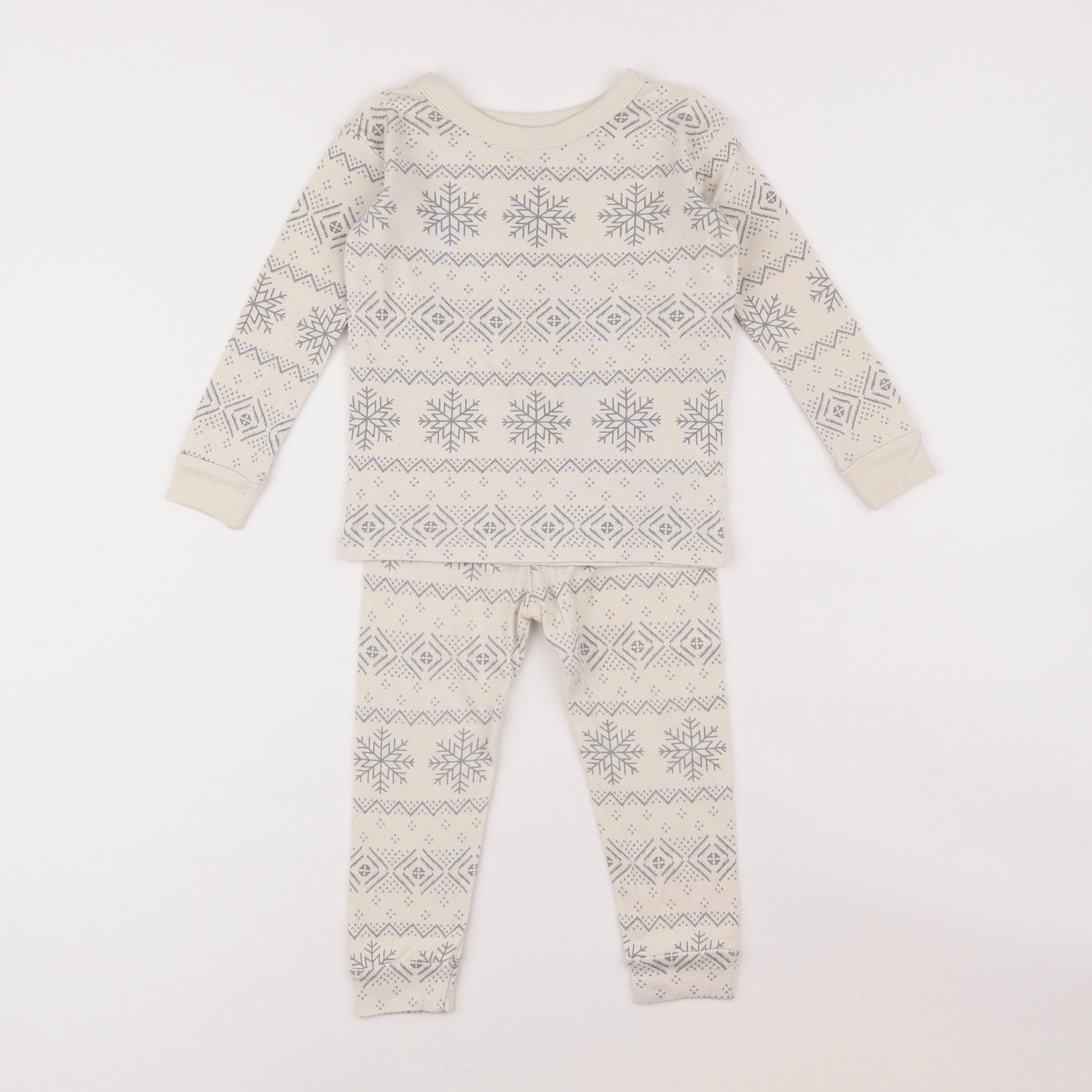 GAP - pyjama coton beige - 2 ans