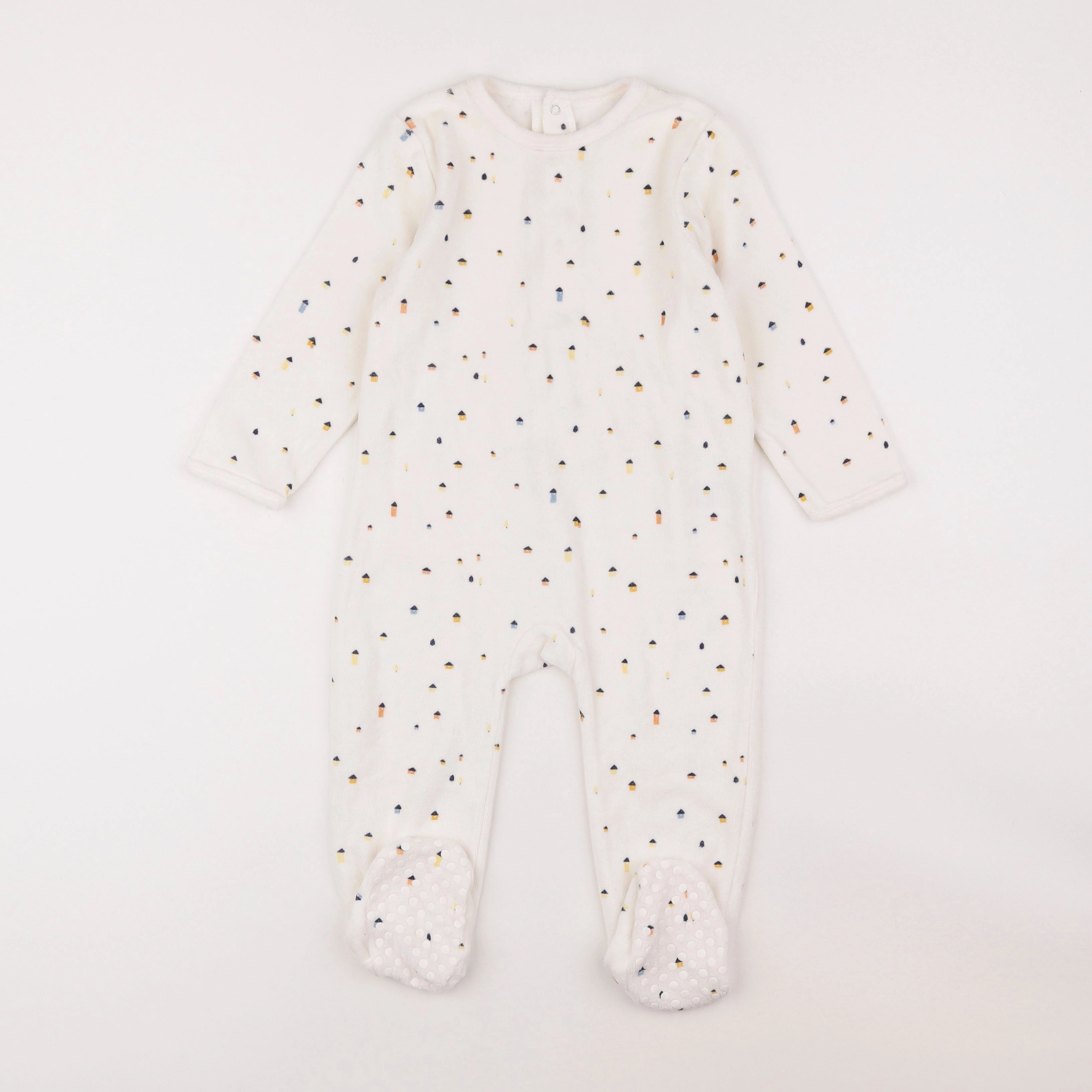 La Redoute - pyjama velours multicolore - 2 ans