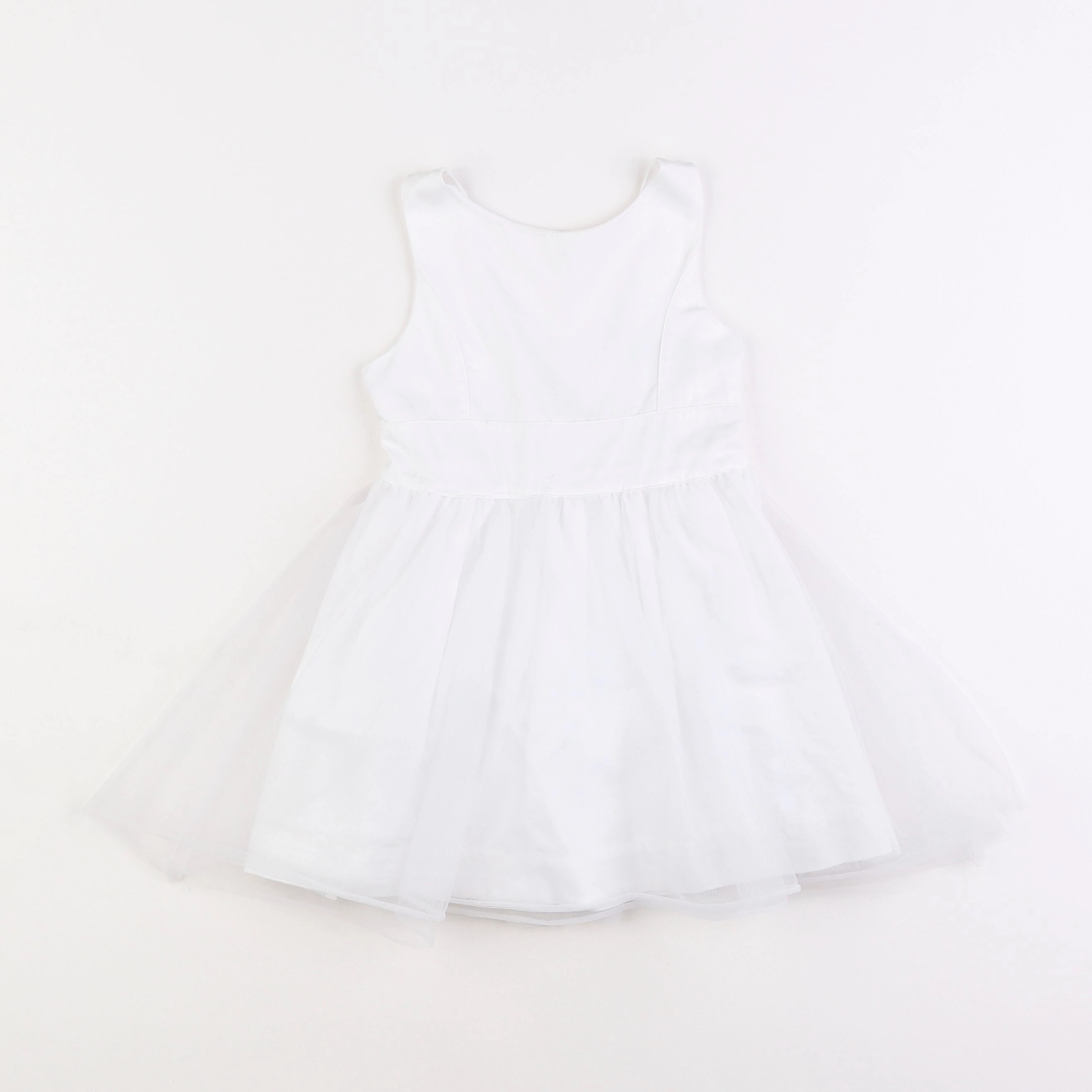 Vertbaudet - robe blanc - 3 ans