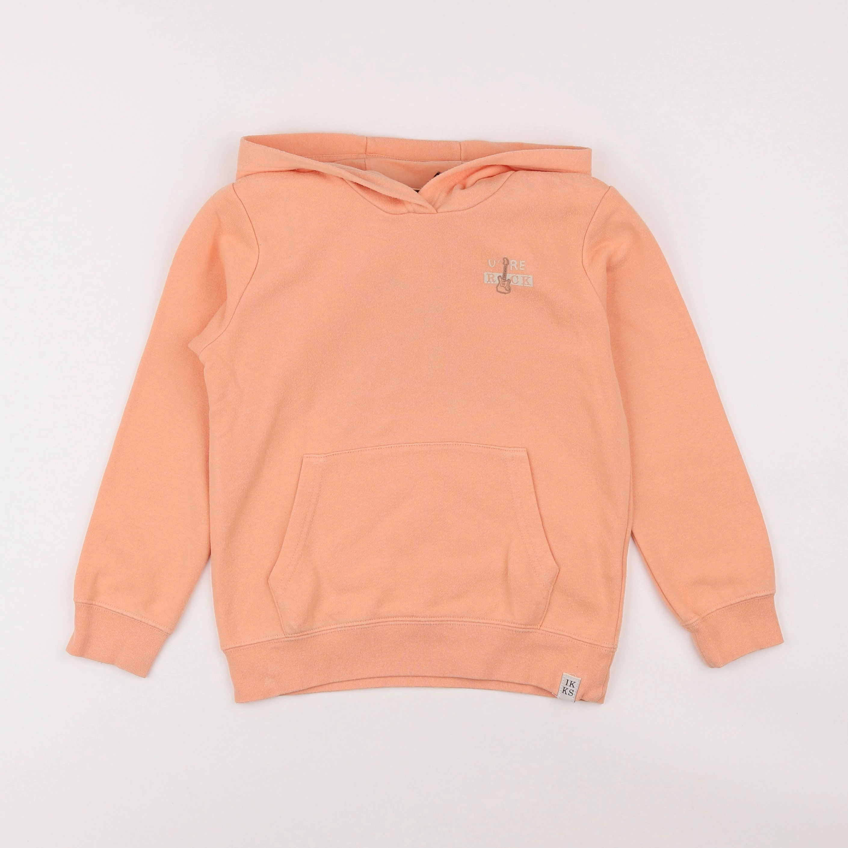 IKKS - sweat orange - 6 ans