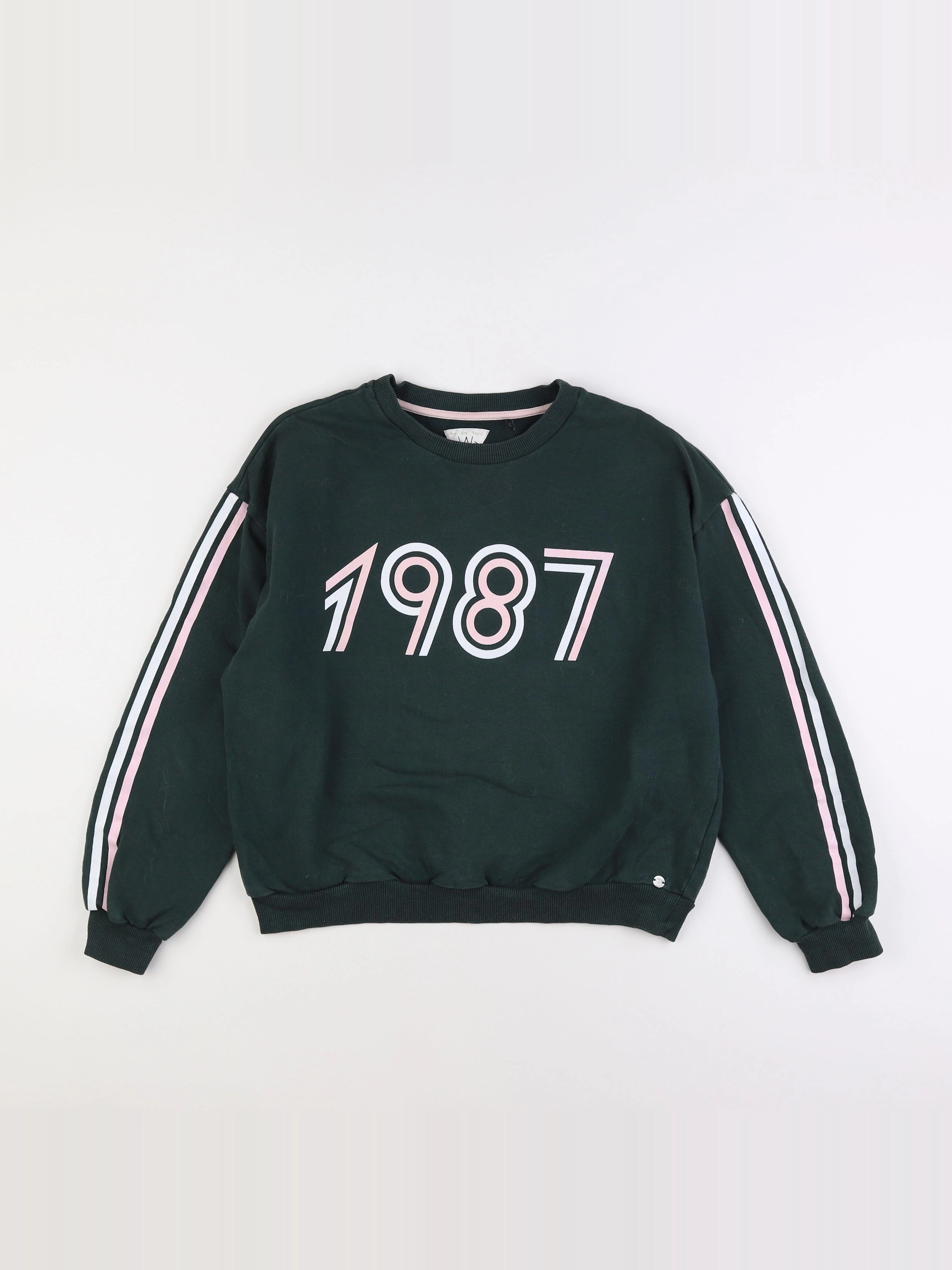 IKKS - sweat vert - 14 ans
