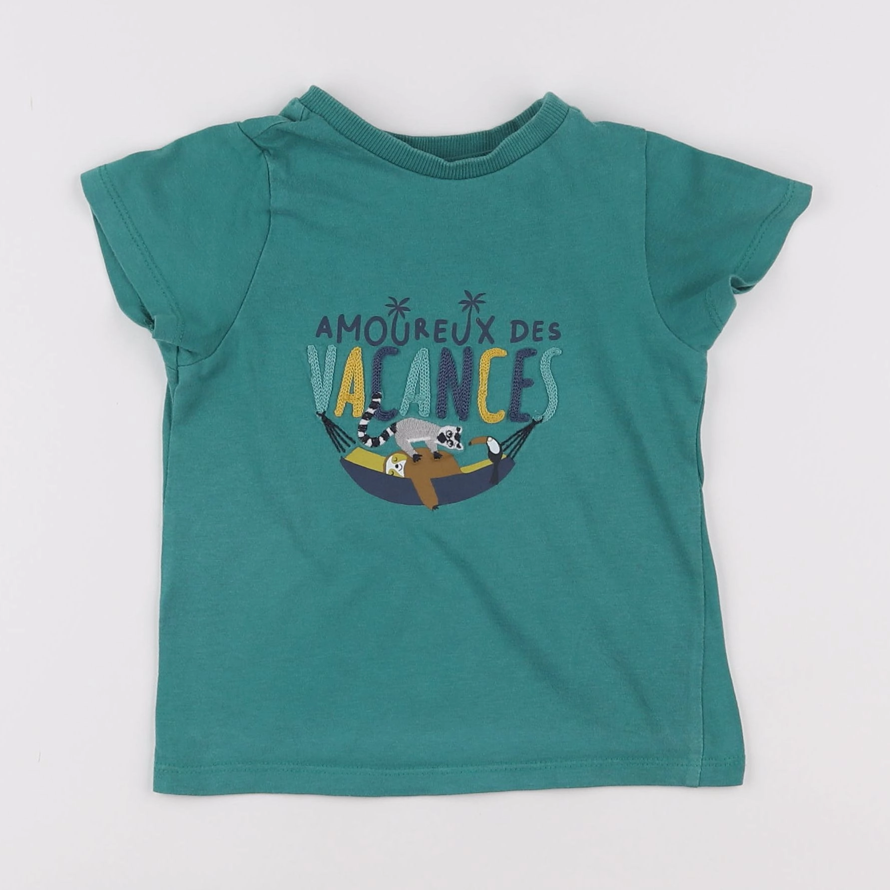 Tape à l'oeil - tee-shirt vert - 2 ans