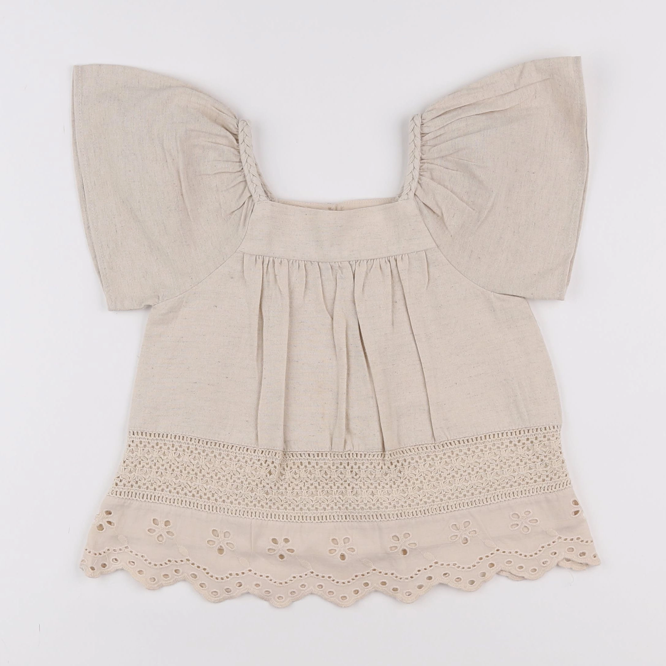 Zara - blouse beige - 5 ans