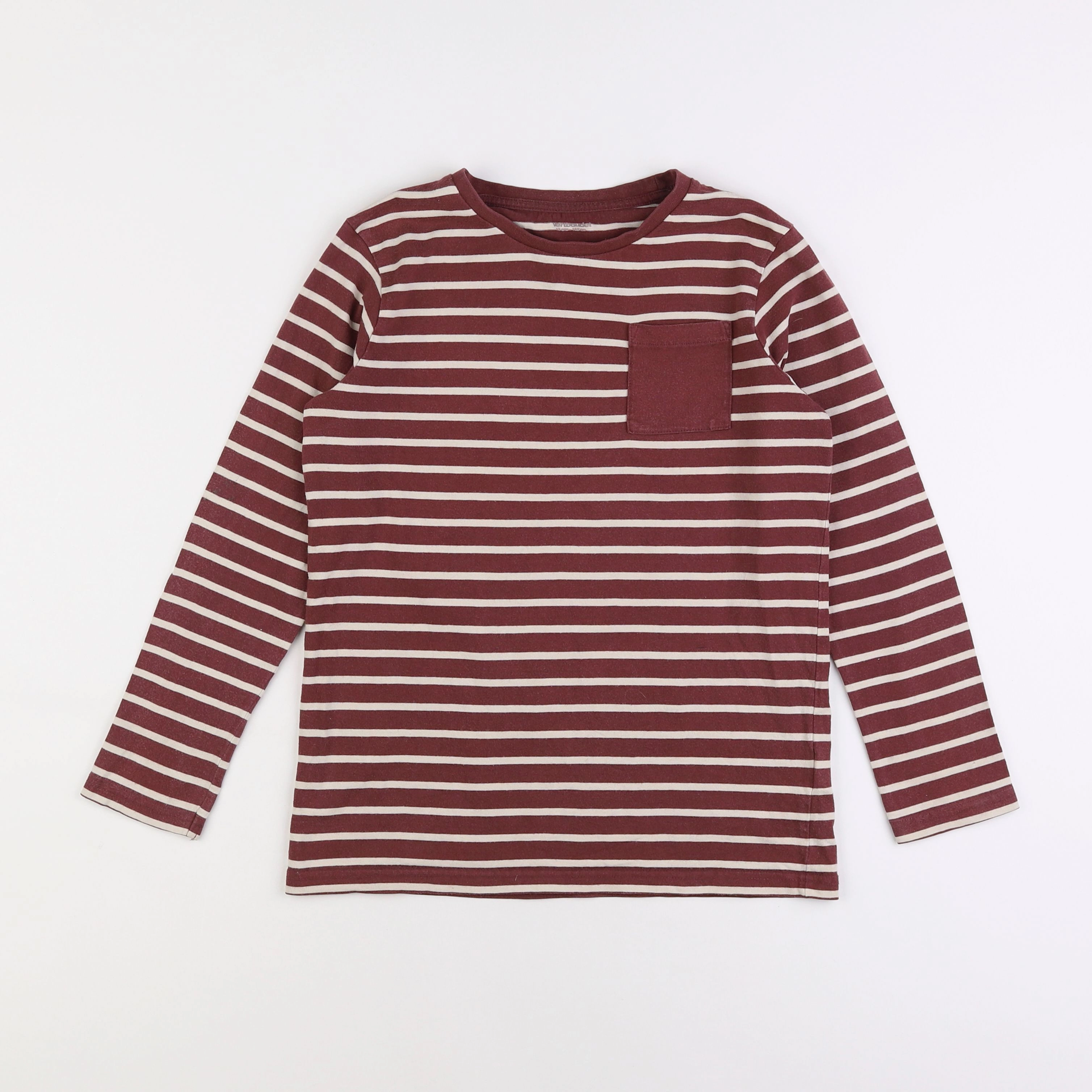 Vertbaudet - tee-shirt marron - 12 ans