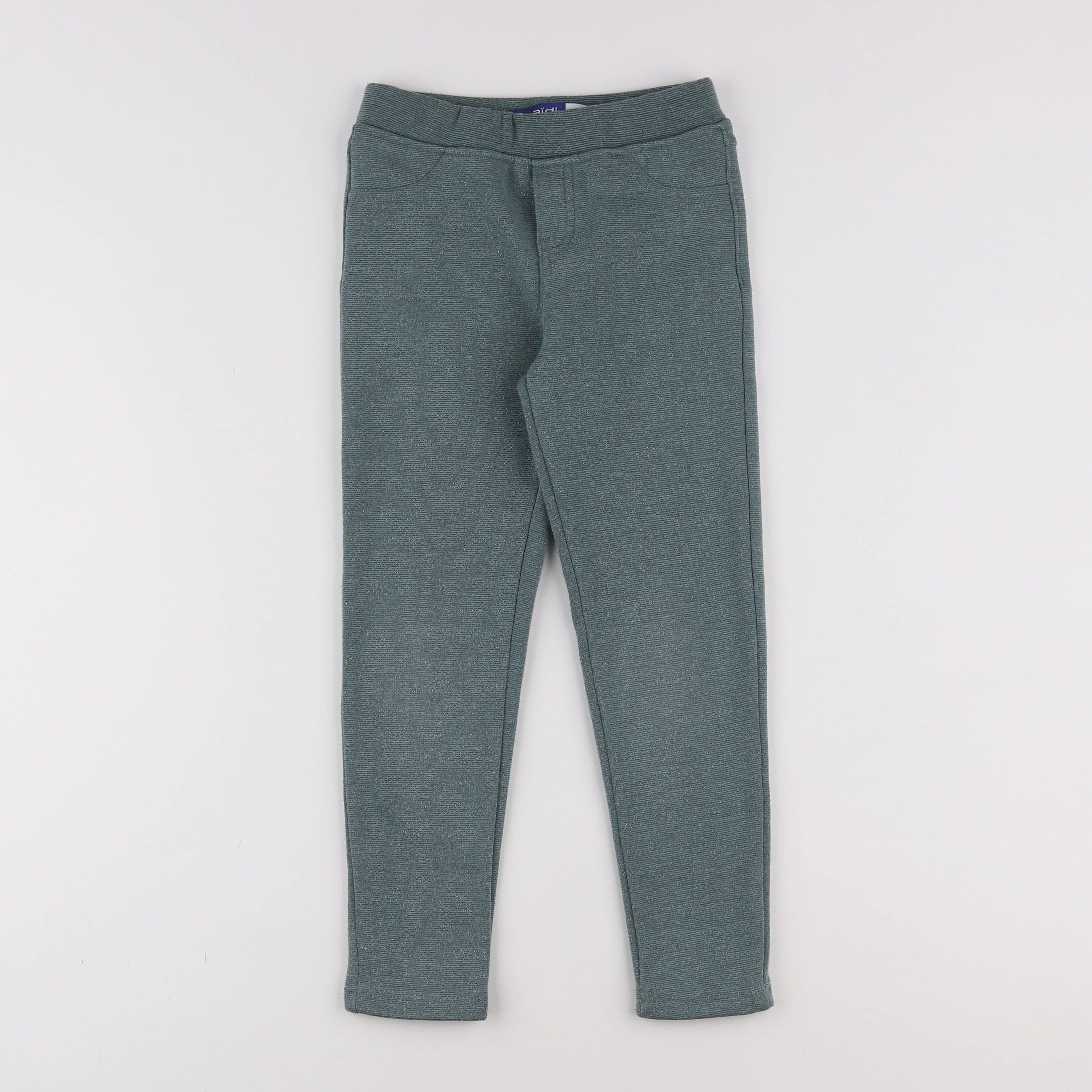 Okaidi - pantalon doublé vert - 6 ans