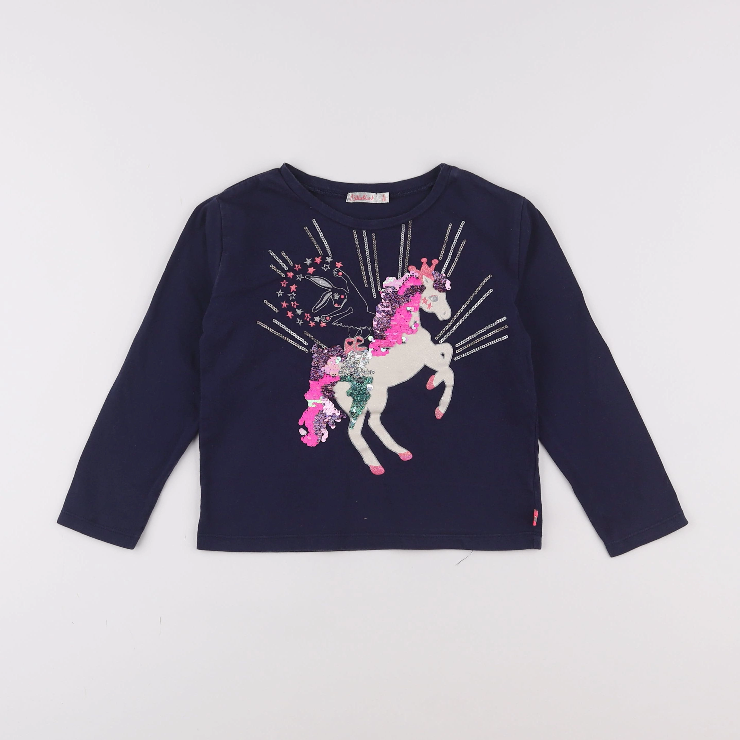 Billie Blush - tee-shirt bleu - 6 ans