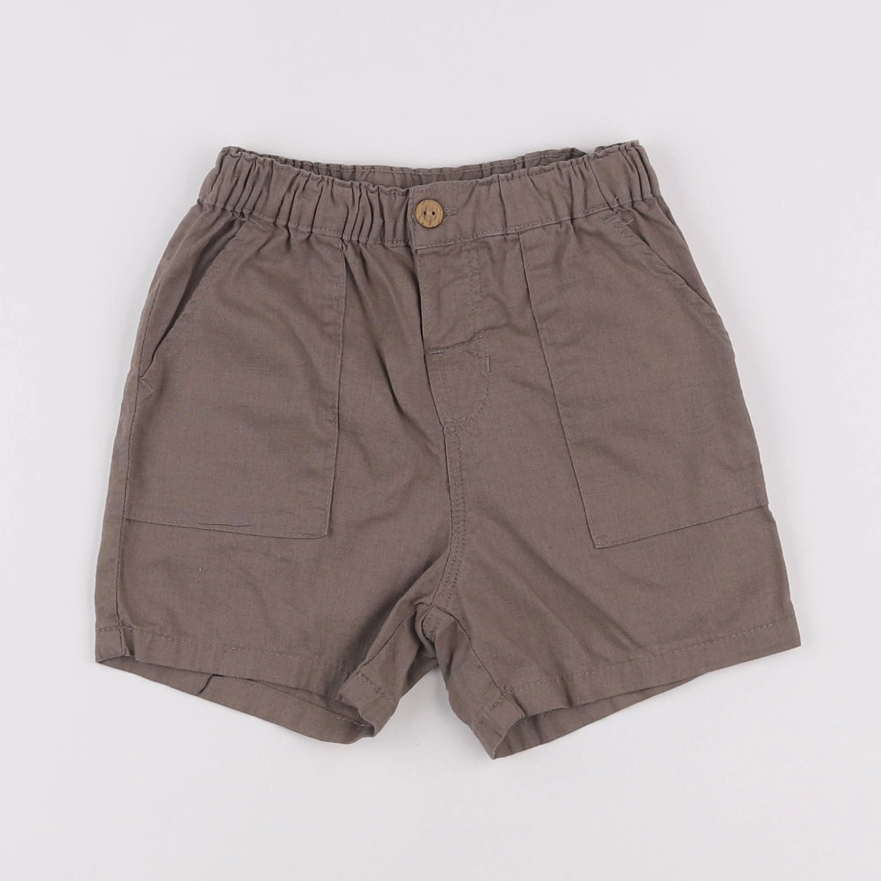 H&M - short marron - 18 mois à 2 ans