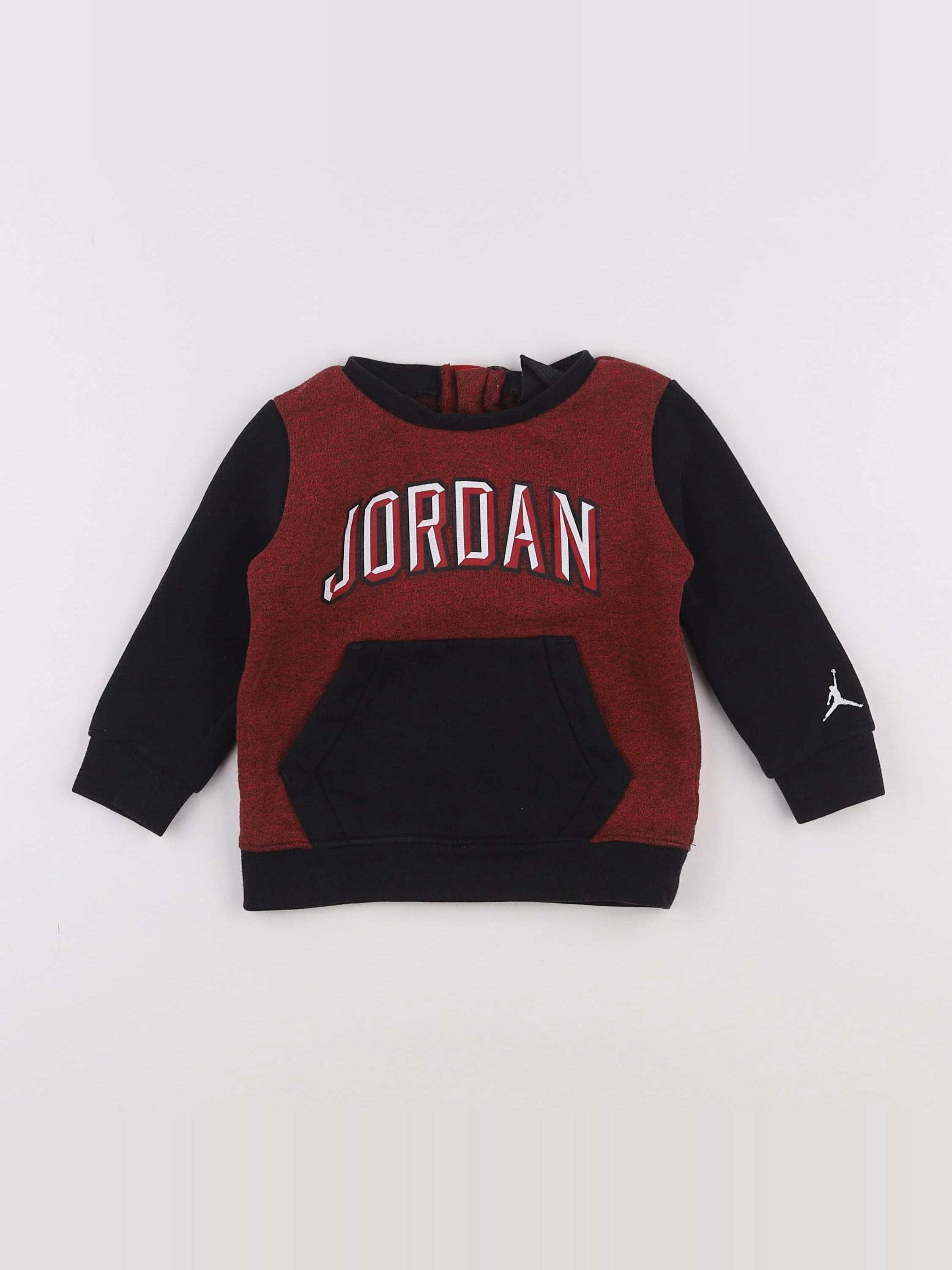 Puma - sweat rouge, noir - 18 mois