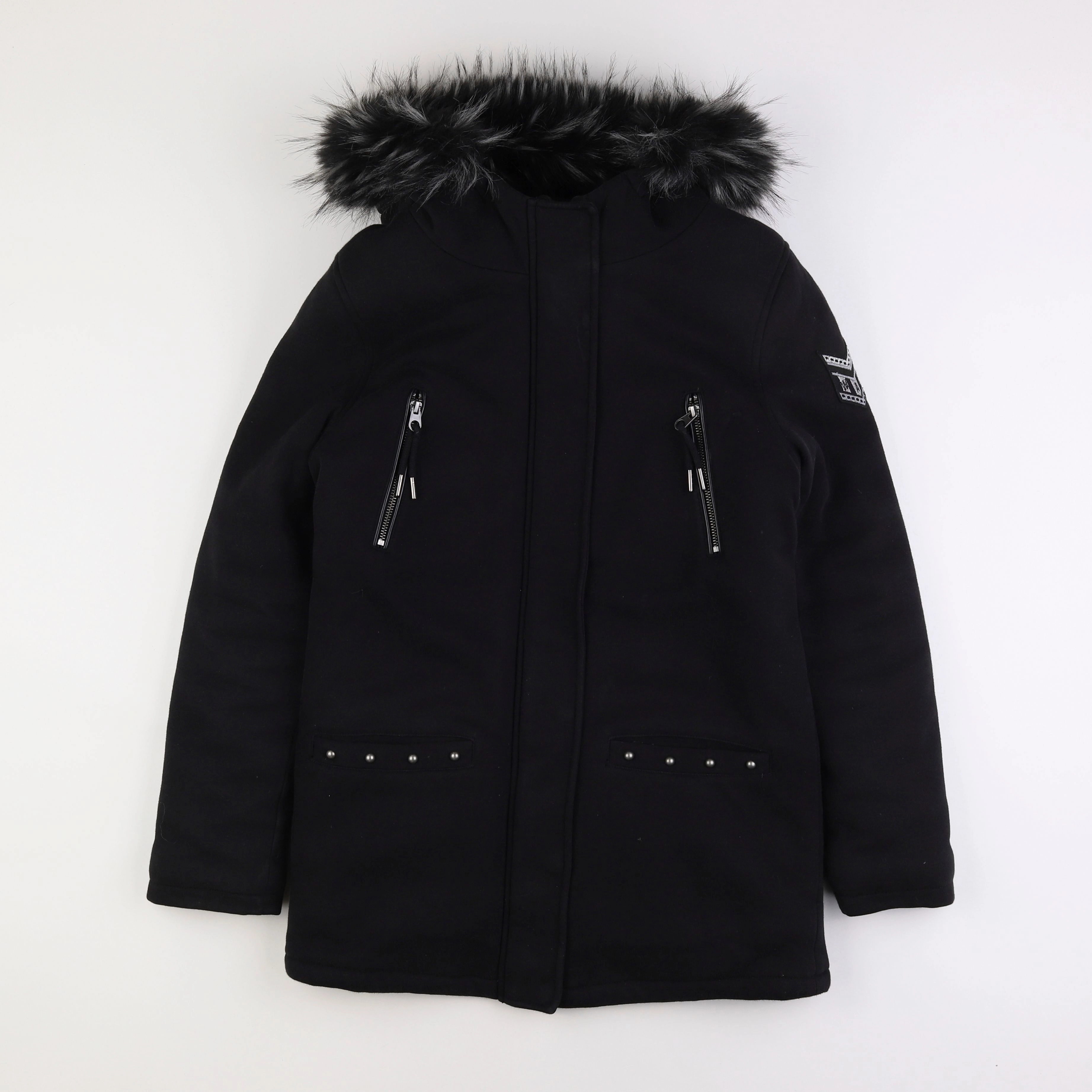 IKKS - parka noir - 16 ans