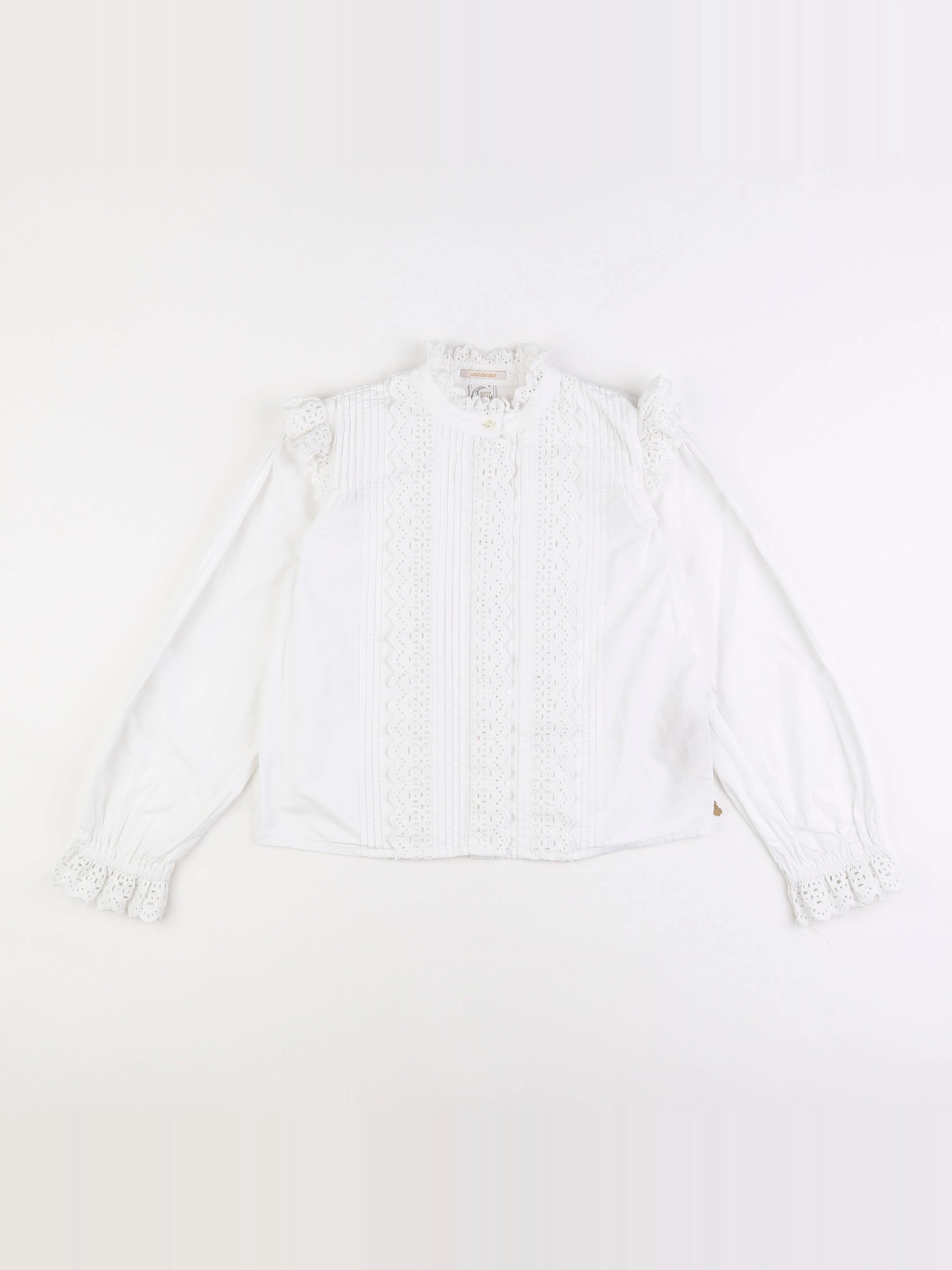Scotch & Soda - blouse blanc - 12 ans