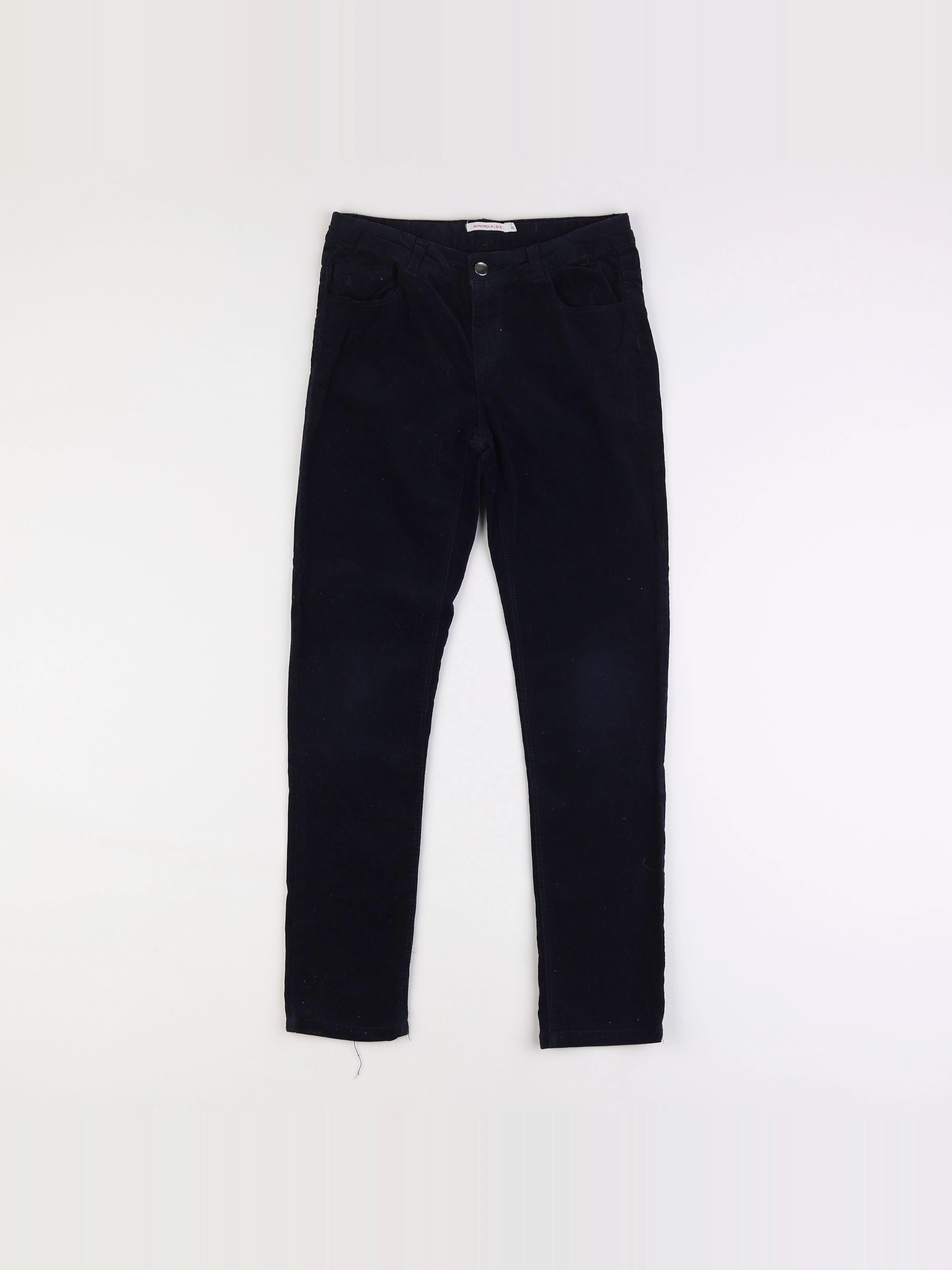 Monoprix - pantalon bleu - 10 ans