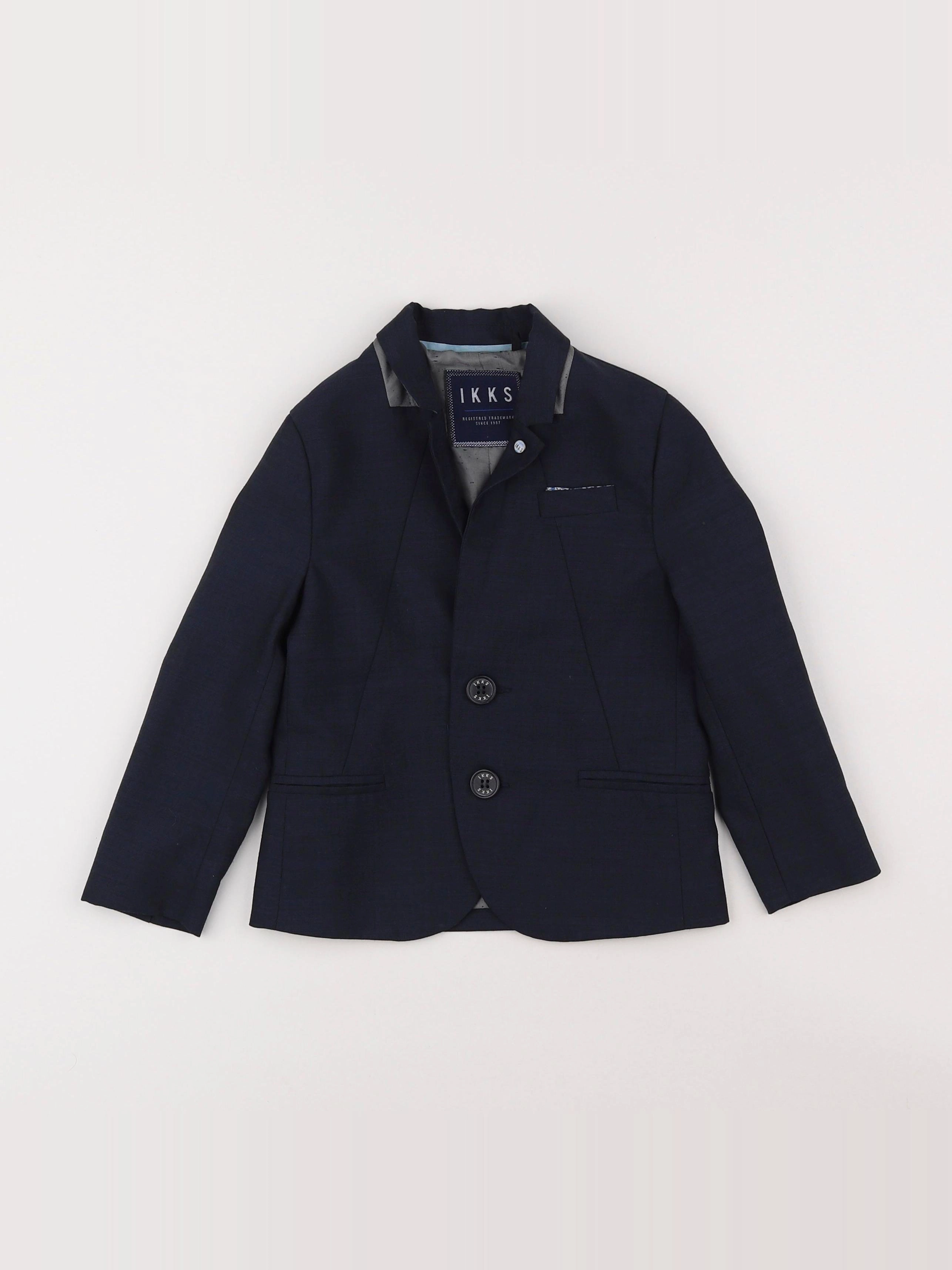 IKKS - veste bleu - 4 ans