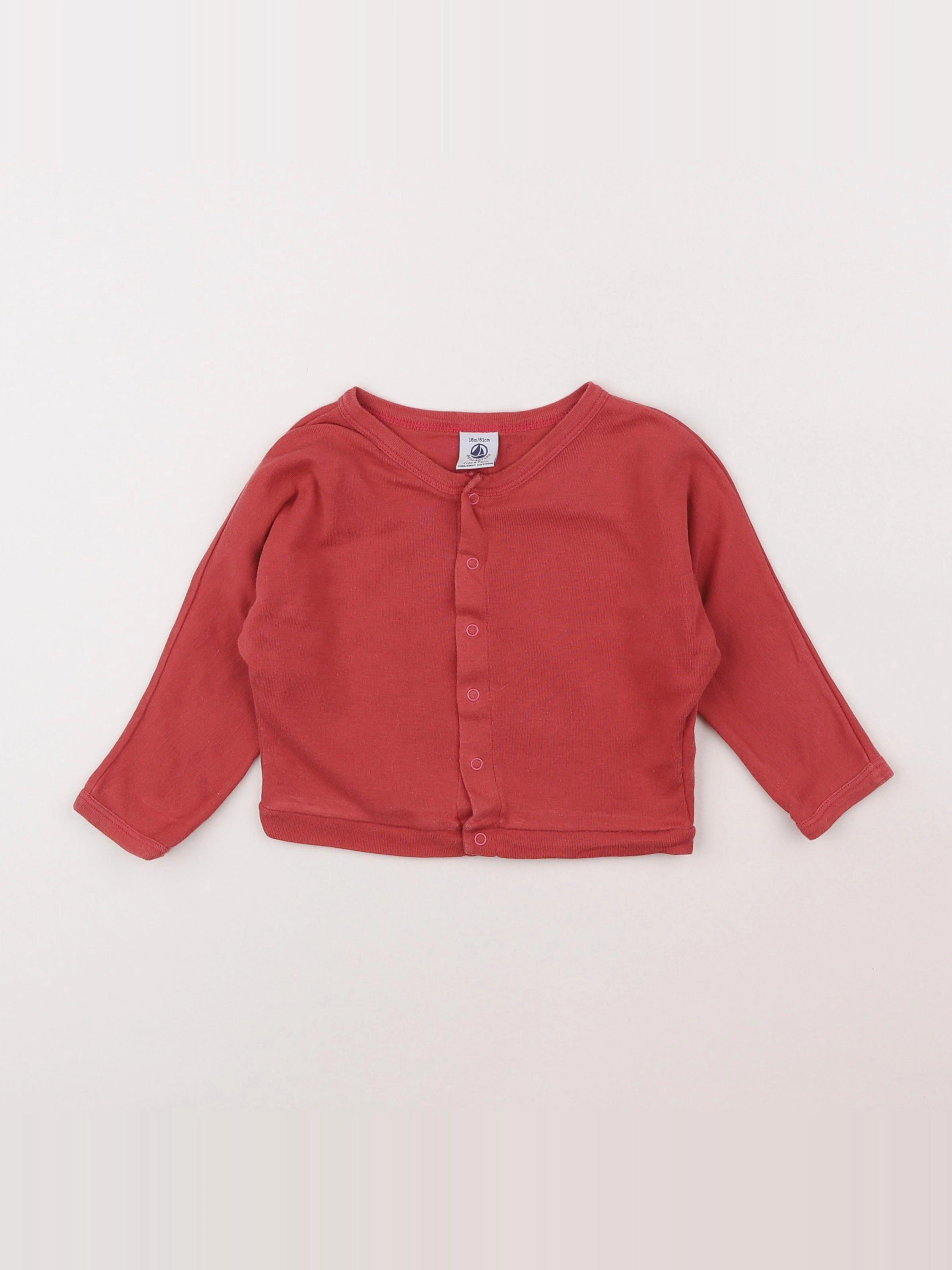 Petit Bateau - tee-shirt rose - 18 mois