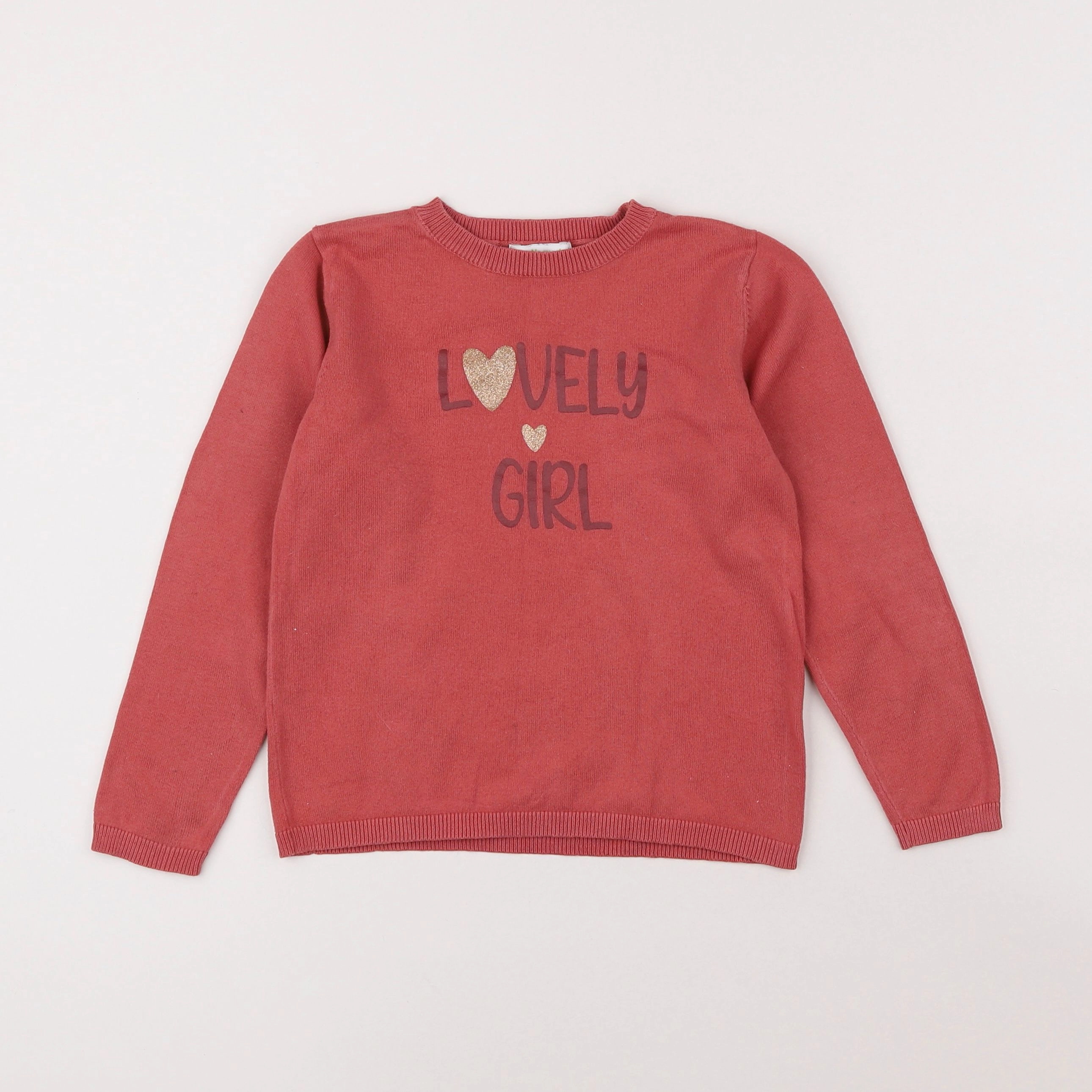 Vertbaudet - pull rose - 5 ans