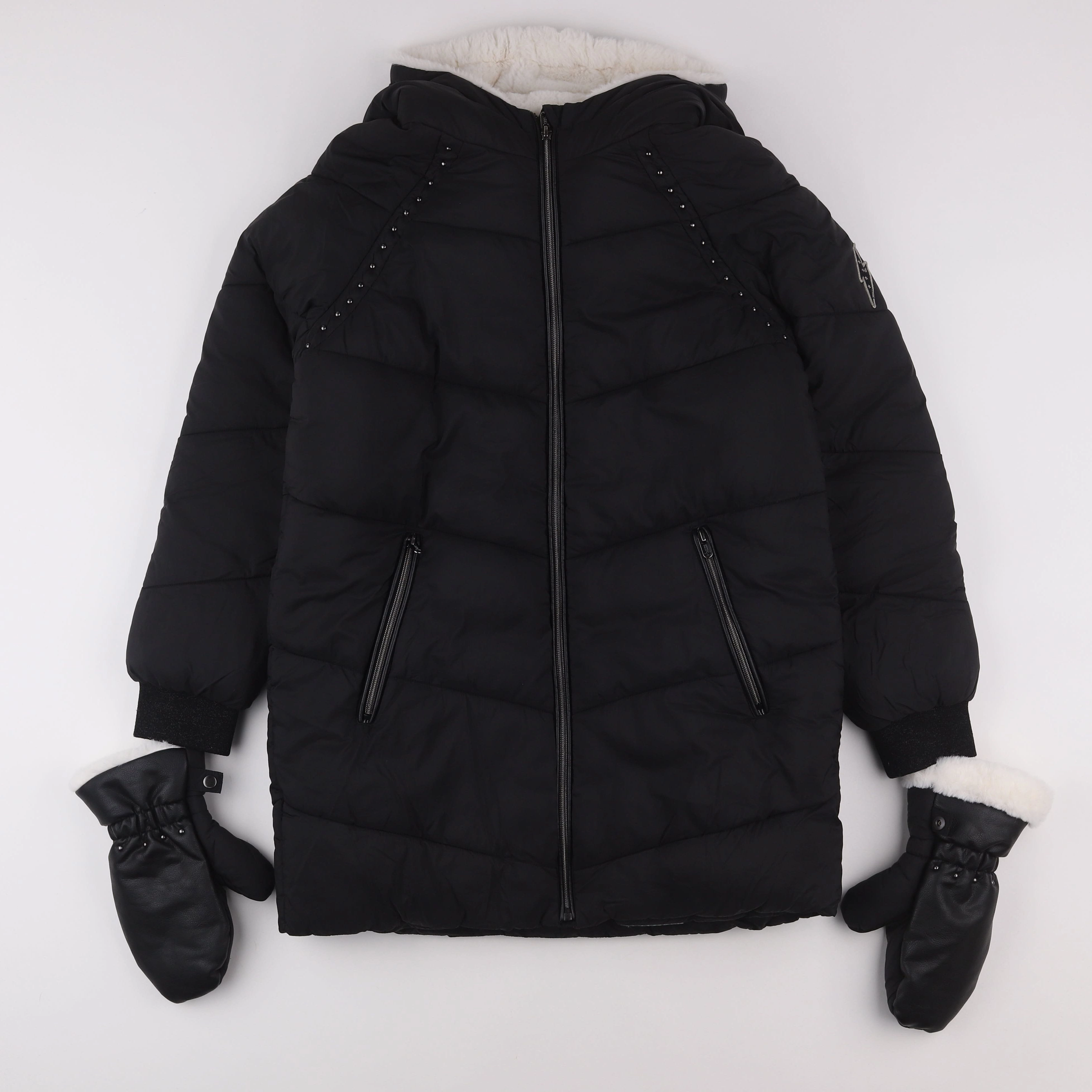 IKKS - parka noir - 14 ans