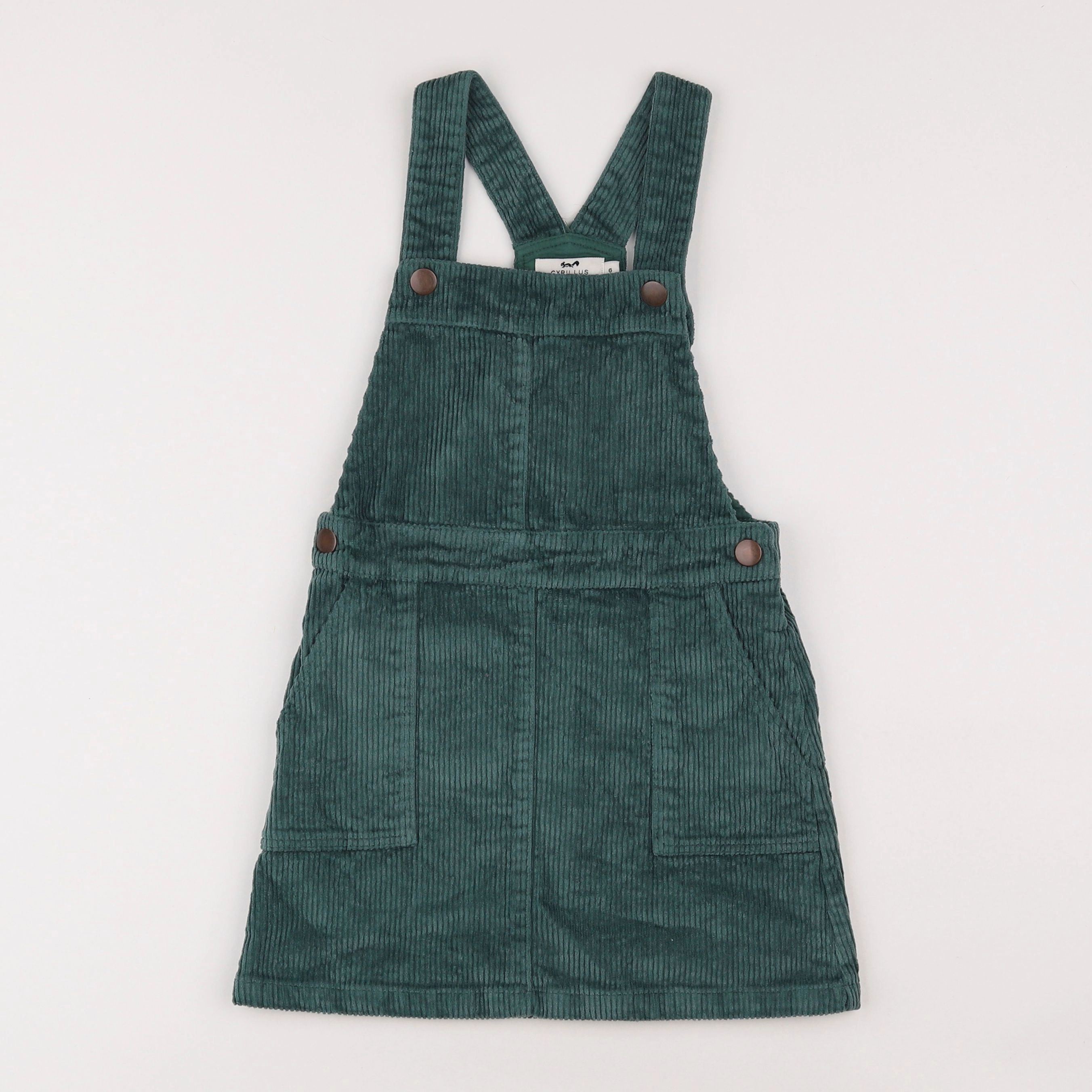 Cyrillus - robe vert - 6 ans