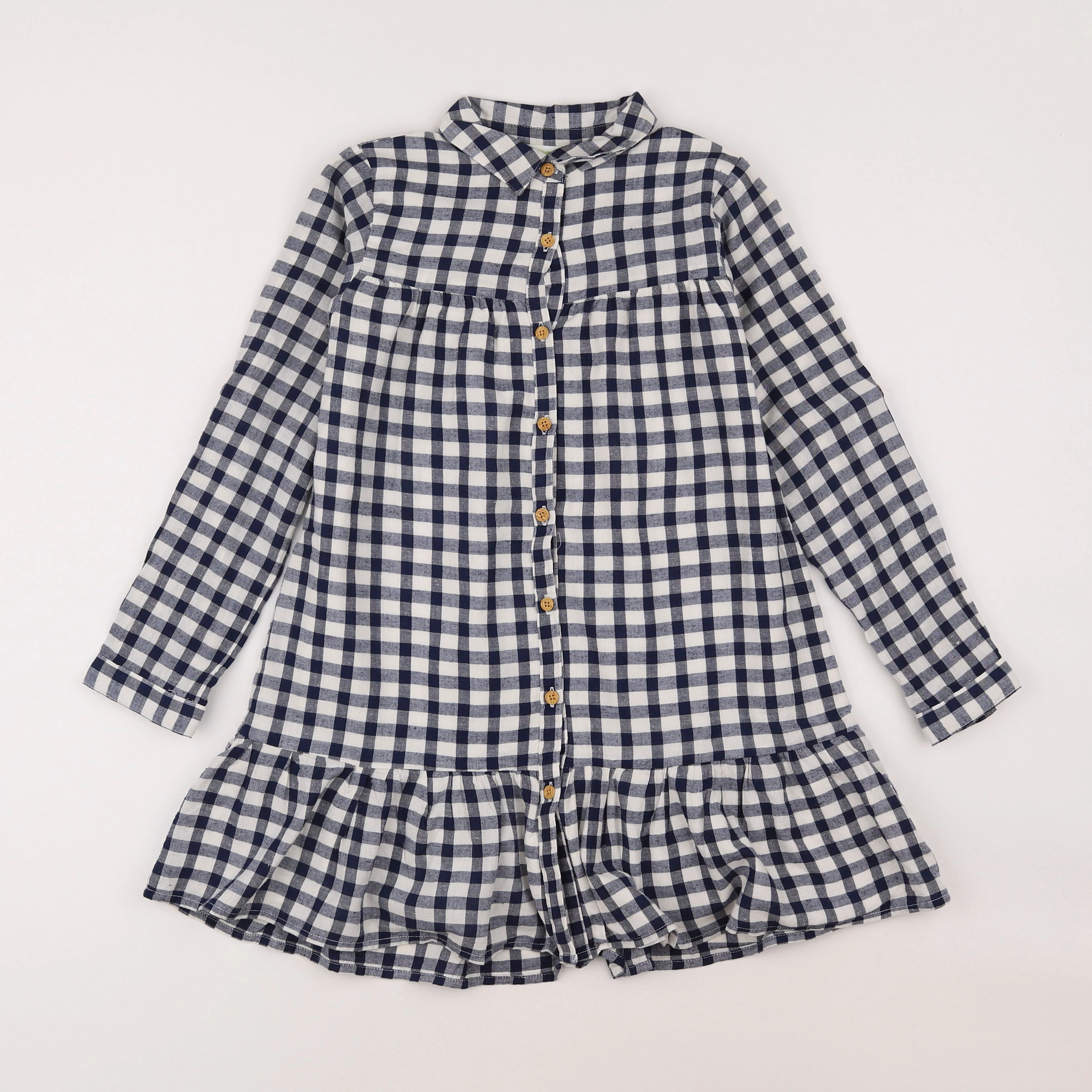 Vertbaudet - robe rouge, bleu, blanc - 8 ans