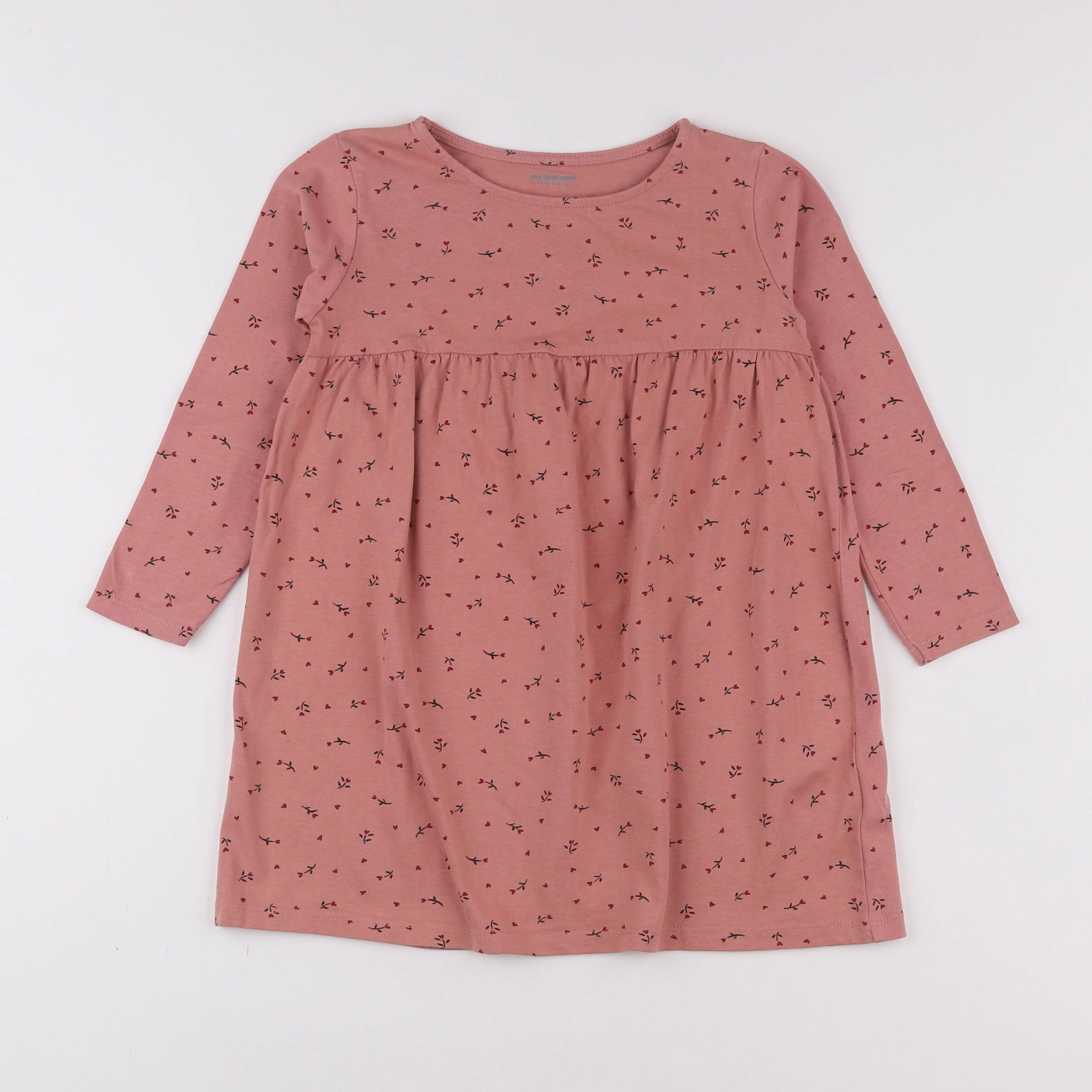 Vertbaudet - robe rose - 5 ans