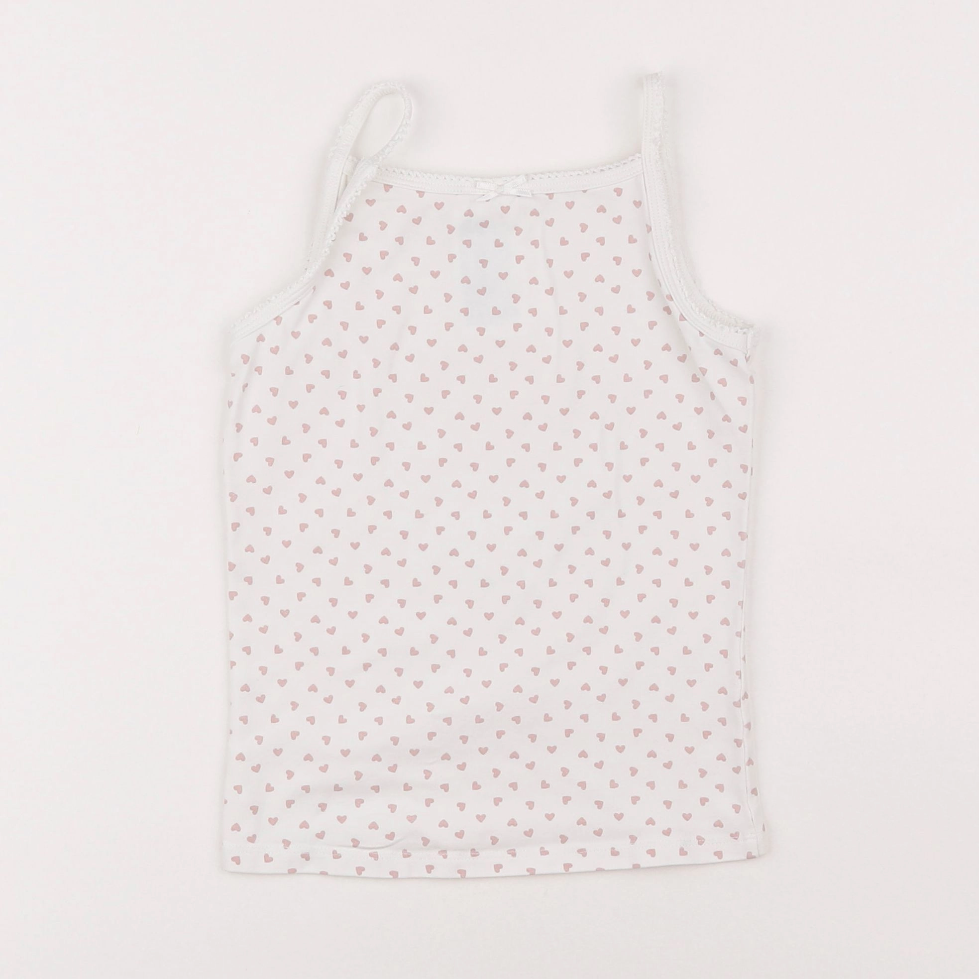 H&M - maillot de corps blanc, violet - 4/6 ans