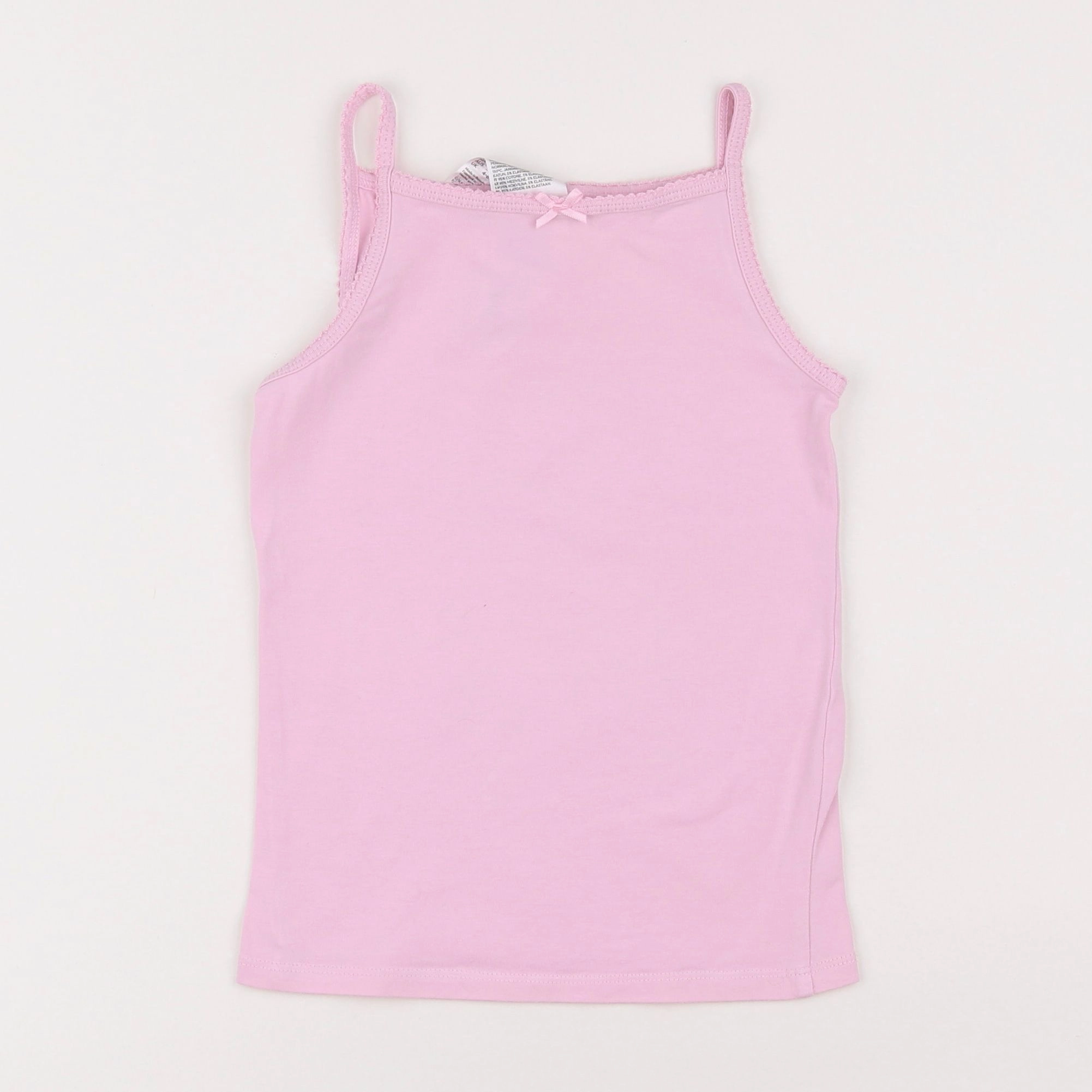 H&M - maillot de corps rose - 4/5 ans