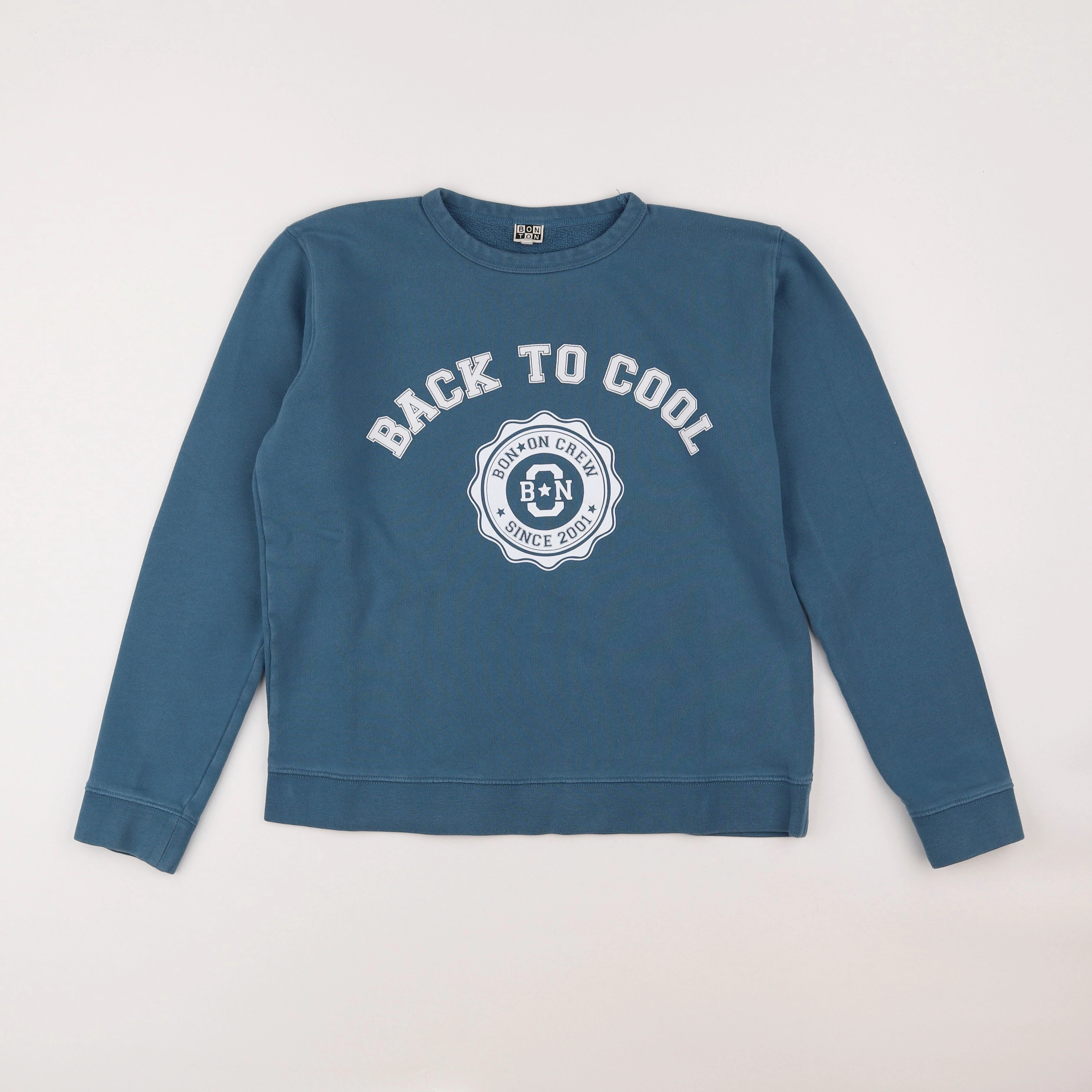 Bonton - sweat bleu - 14 ans