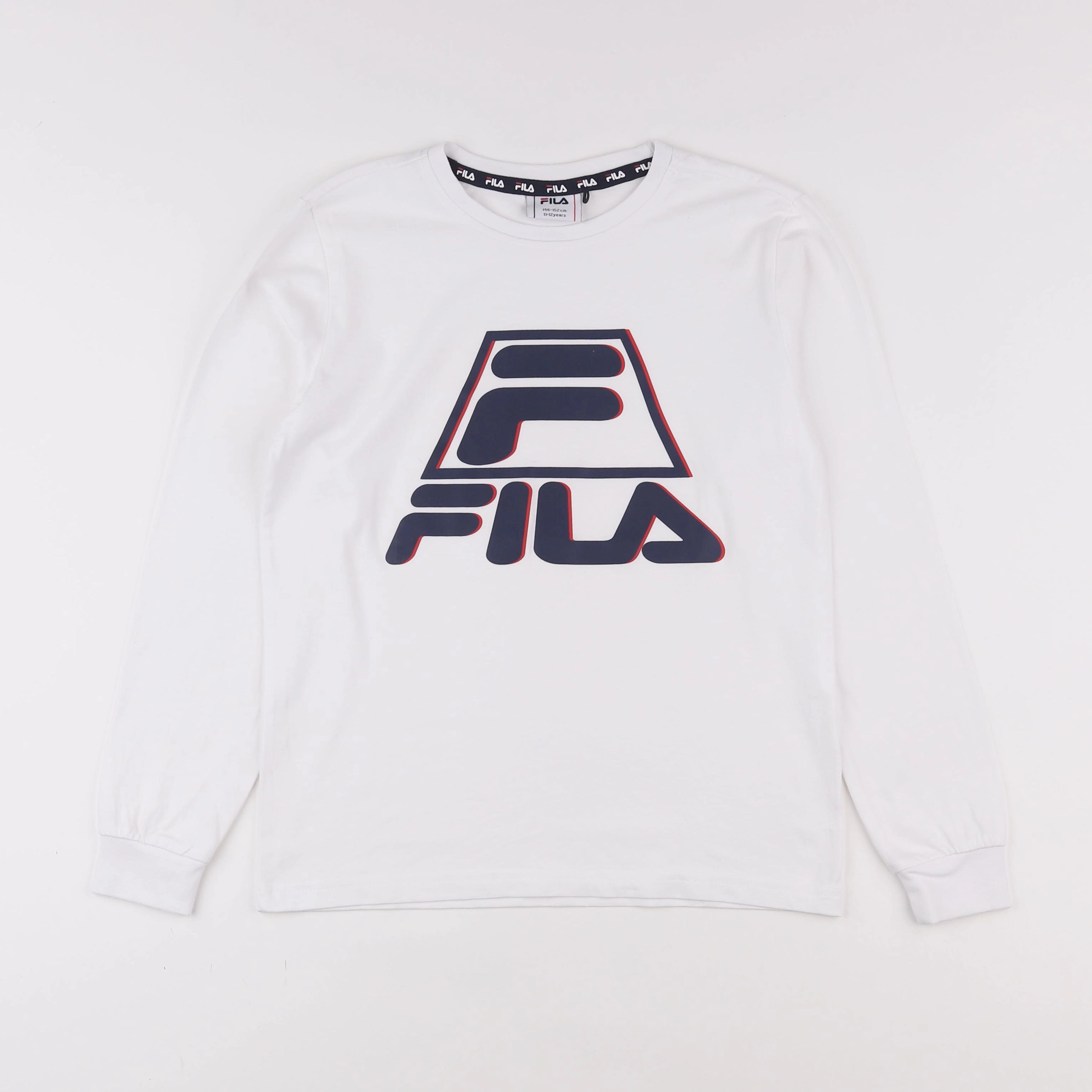 Fila - tee-shirt blanc - 11/12 ans