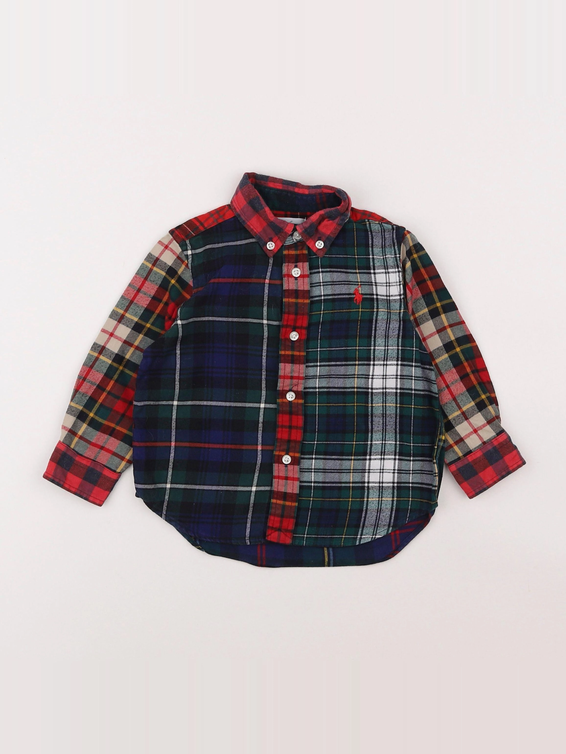 Ralph Lauren - chemise multicolore - 18 mois