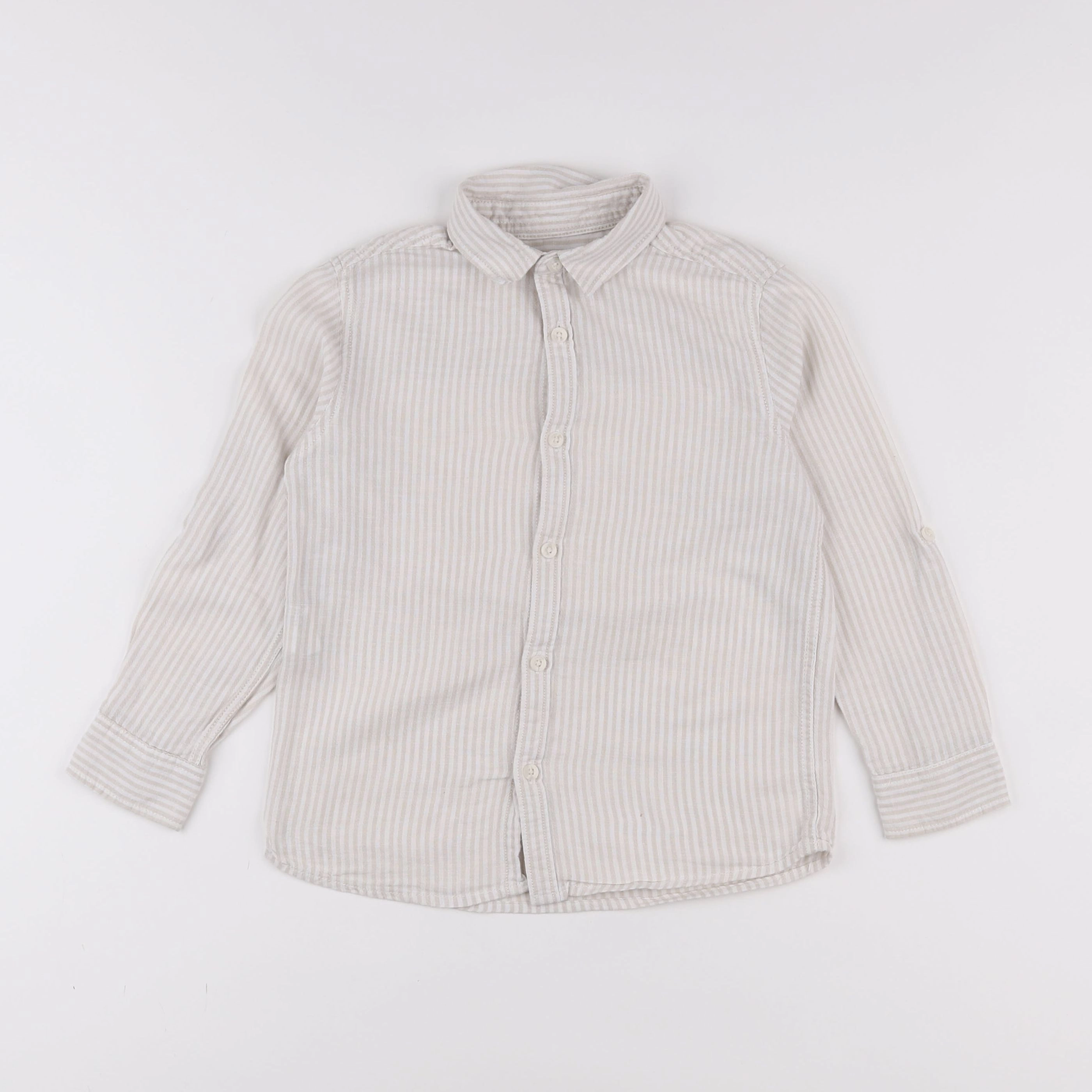 Mango - chemise beige - 6 ans