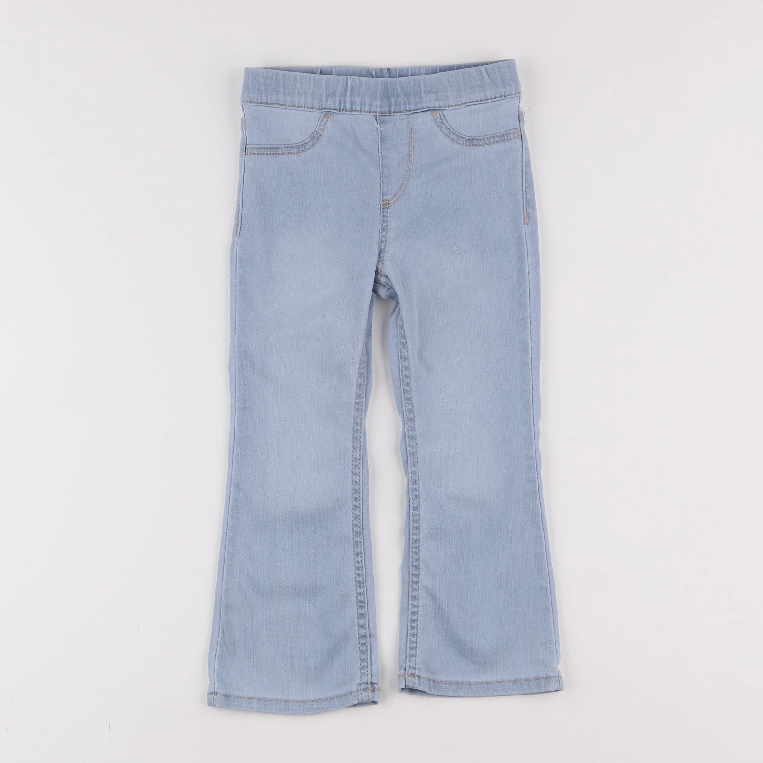 H&M - jegging bleu - 2/3 ans