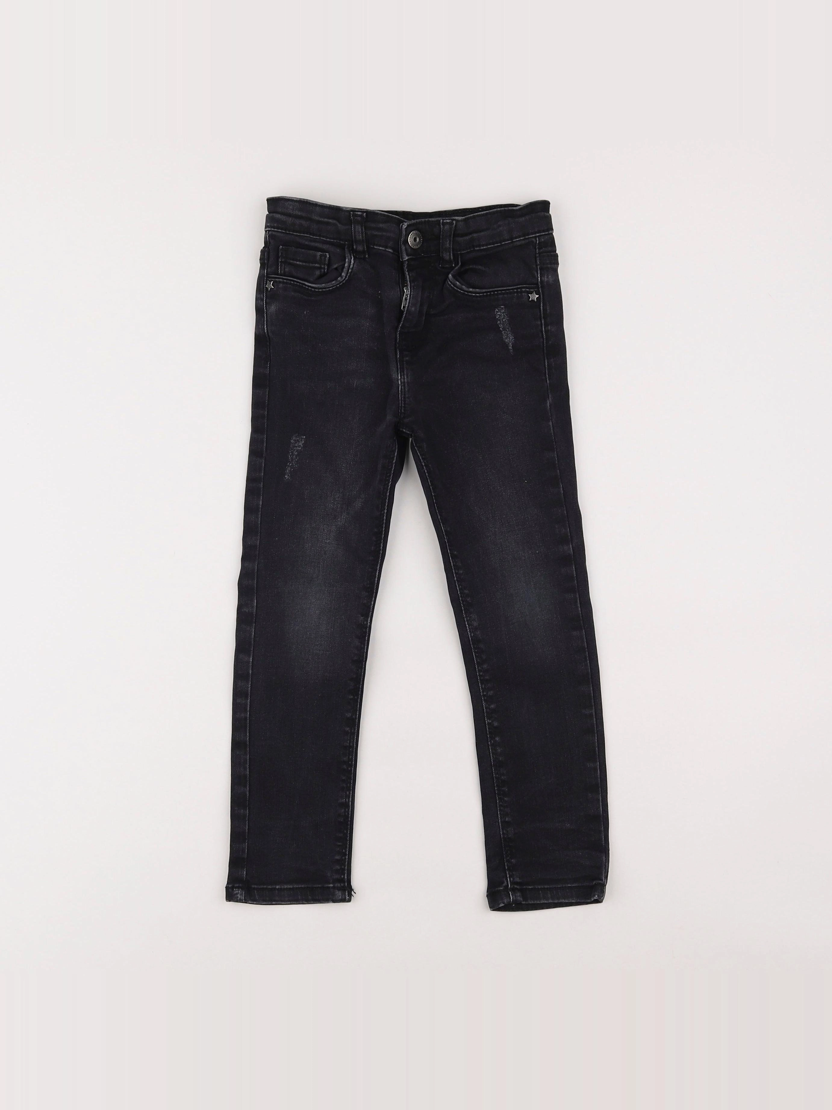 Vertbaudet - jean noir - 4 ans