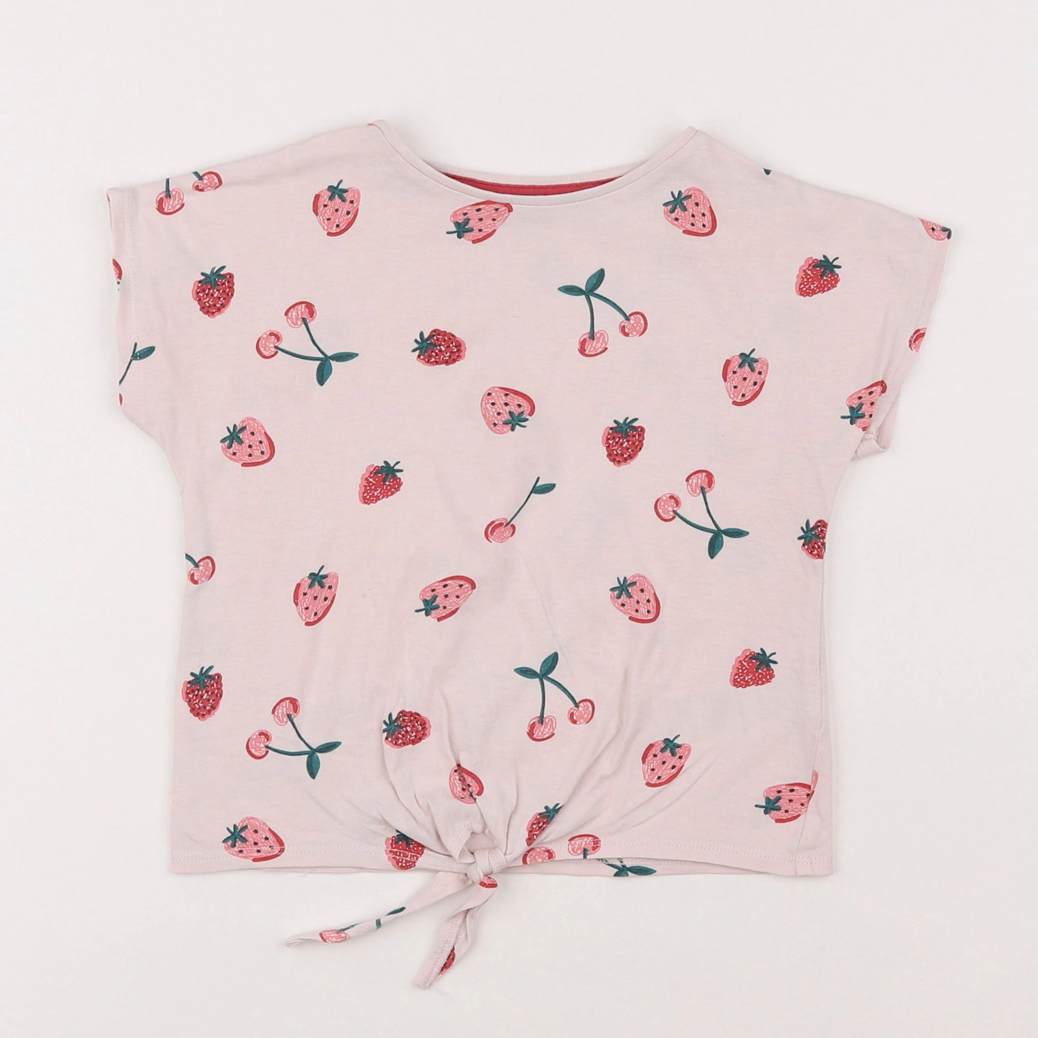 Vertbaudet - tee-shirt rose - 4 ans