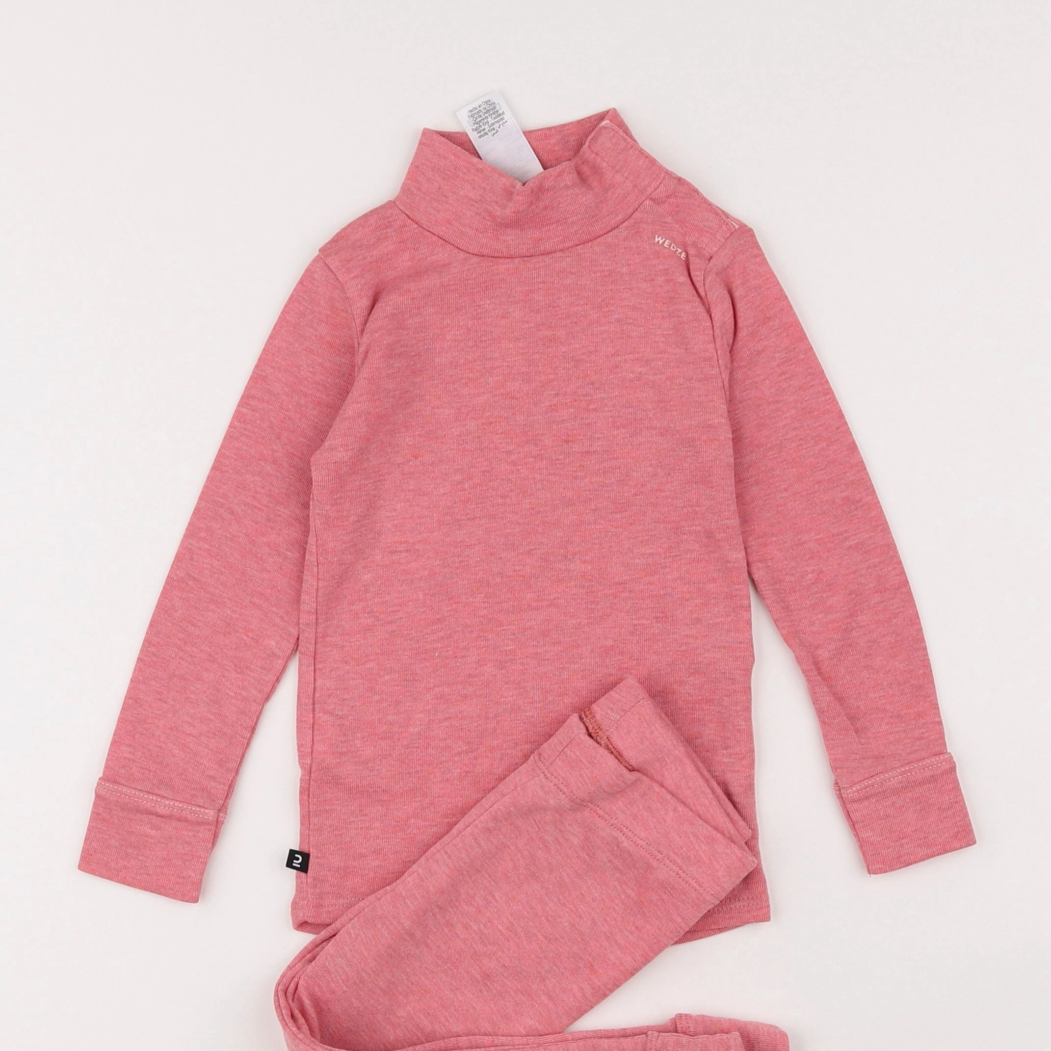 Decathlon ski - ensemble rose - 2/3 ans