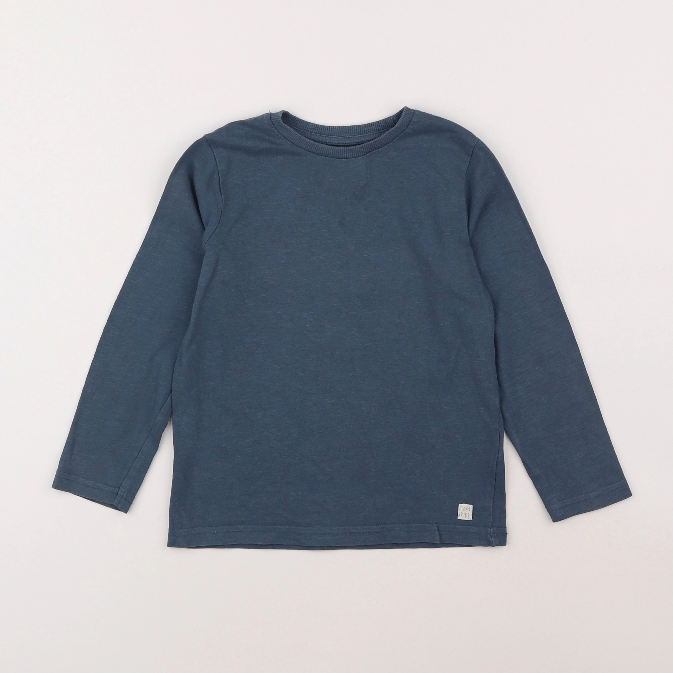 Vertbaudet - tee-shirt bleu - 6 ans