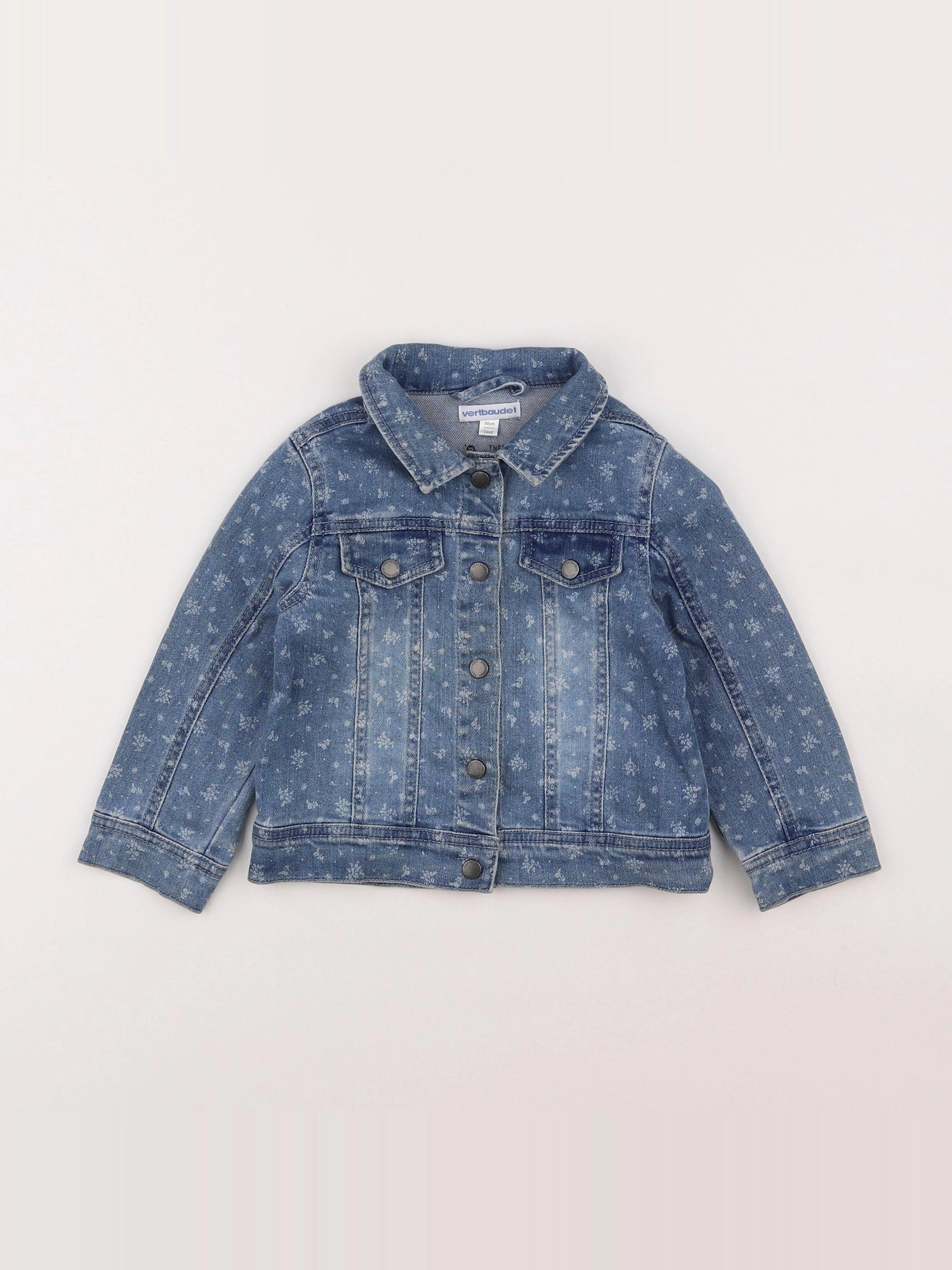 Vertbaudet - veste bleu - 2 ans