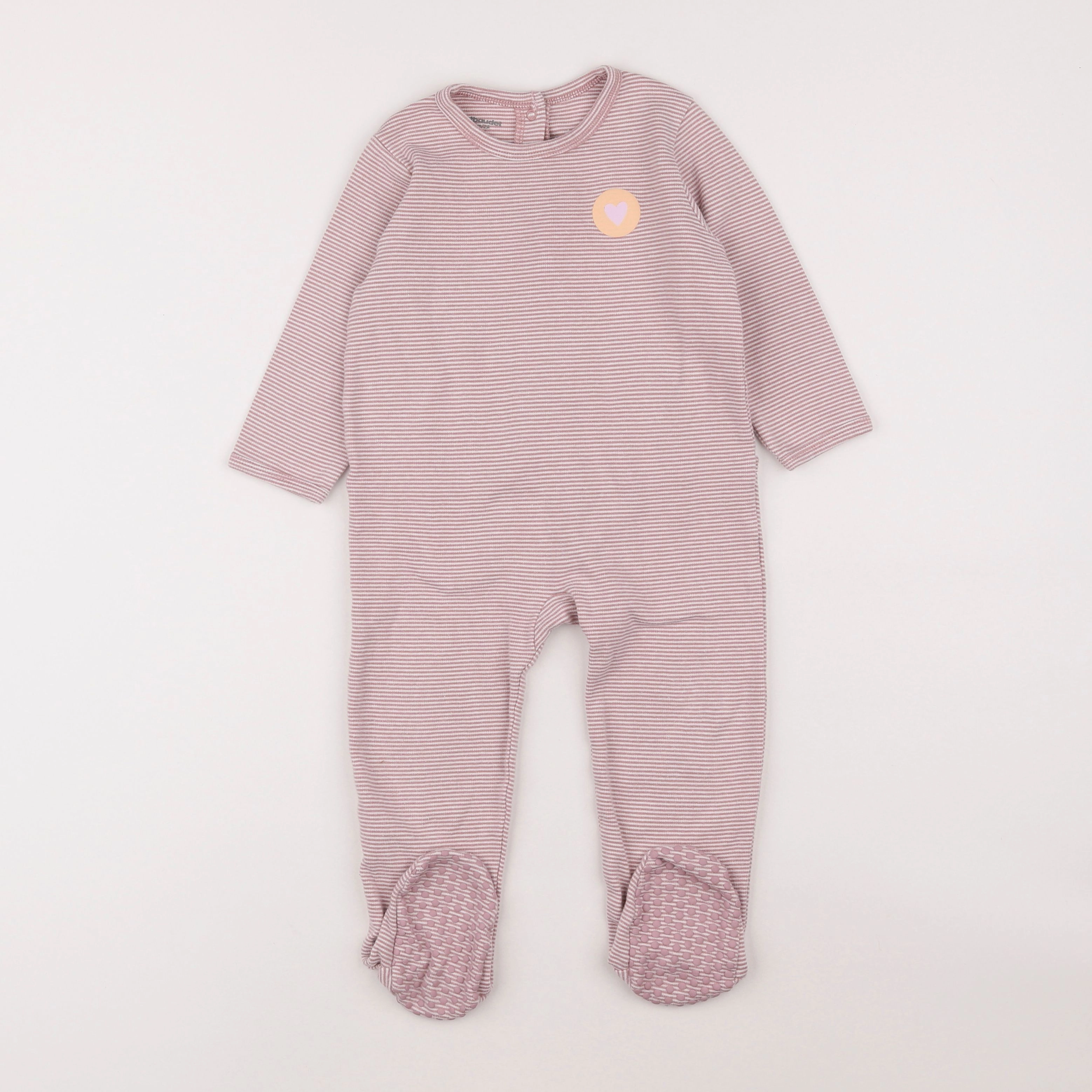 Vertbaudet - pyjama coton rose - 2 ans