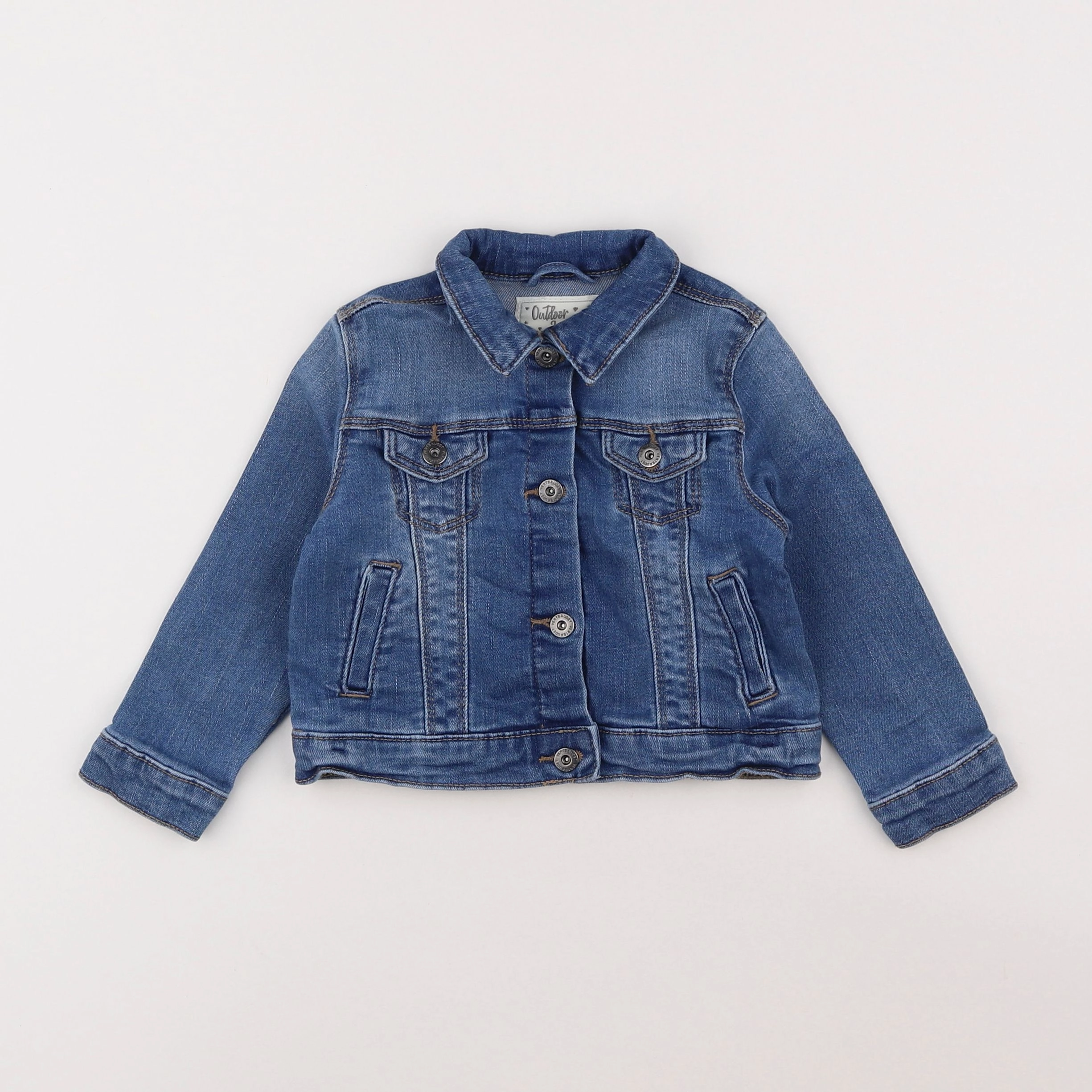 Vertbaudet - veste bleu - 2 ans