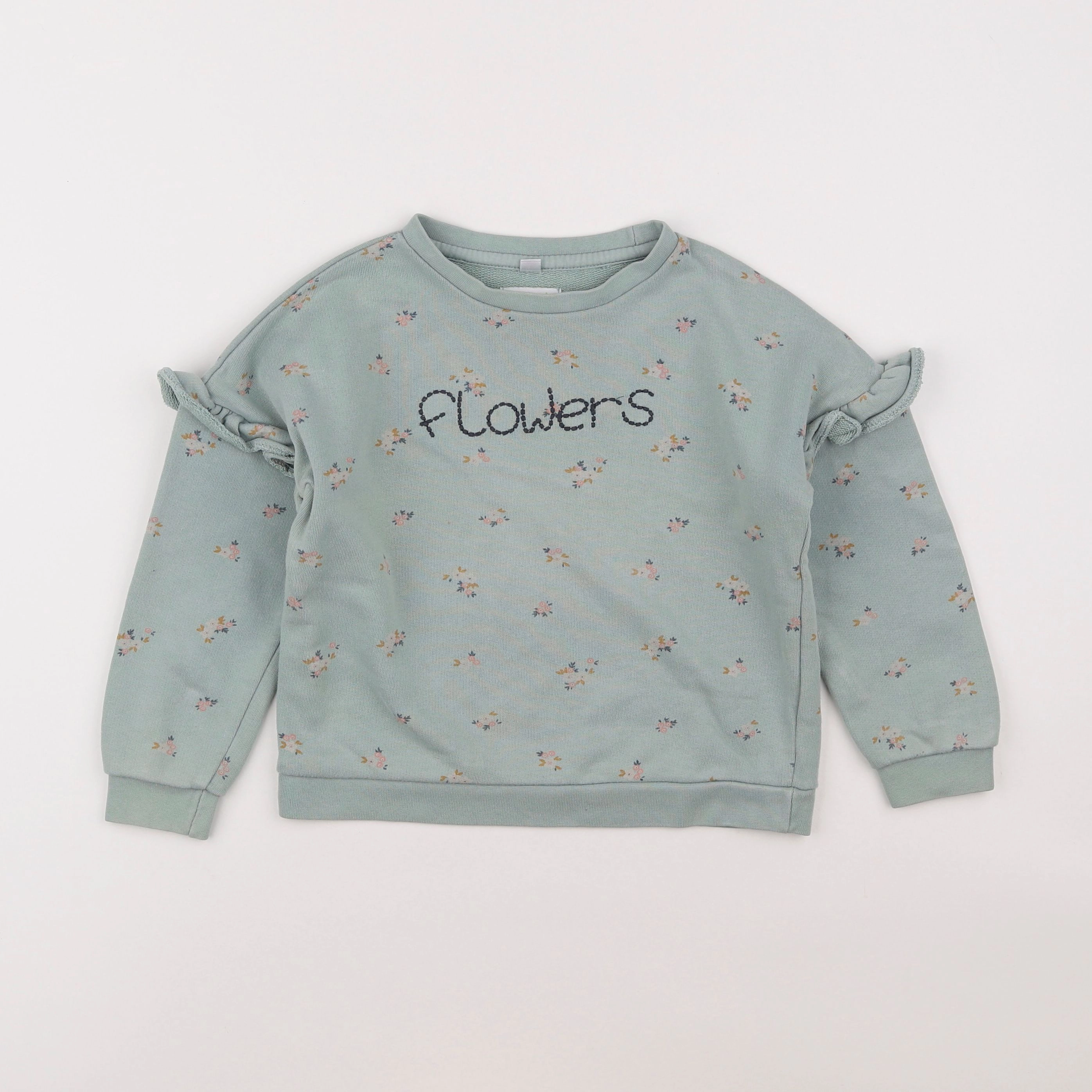 Vertbaudet - sweat multicolore - 5 ans