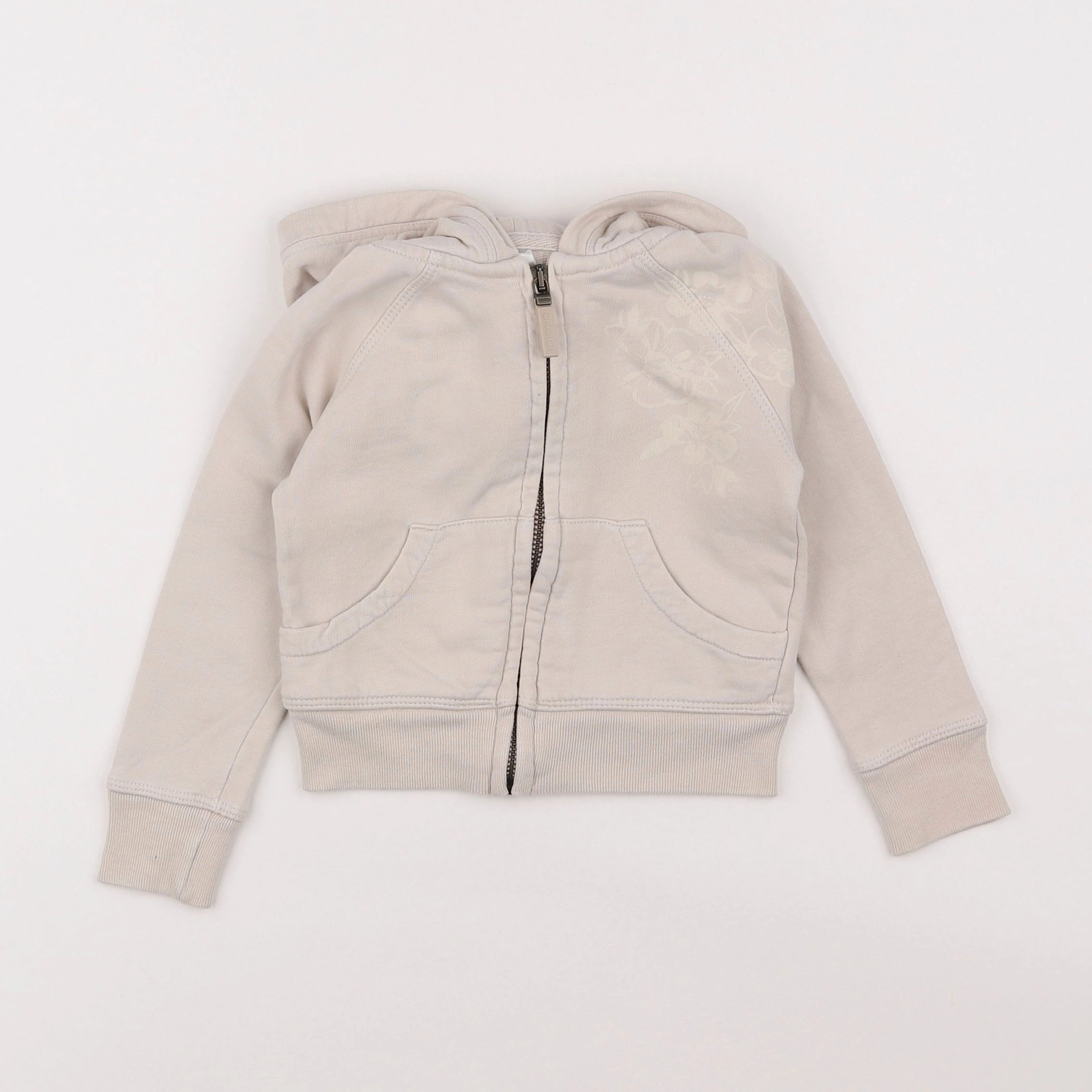 Okaidi - sweat beige - 3 ans