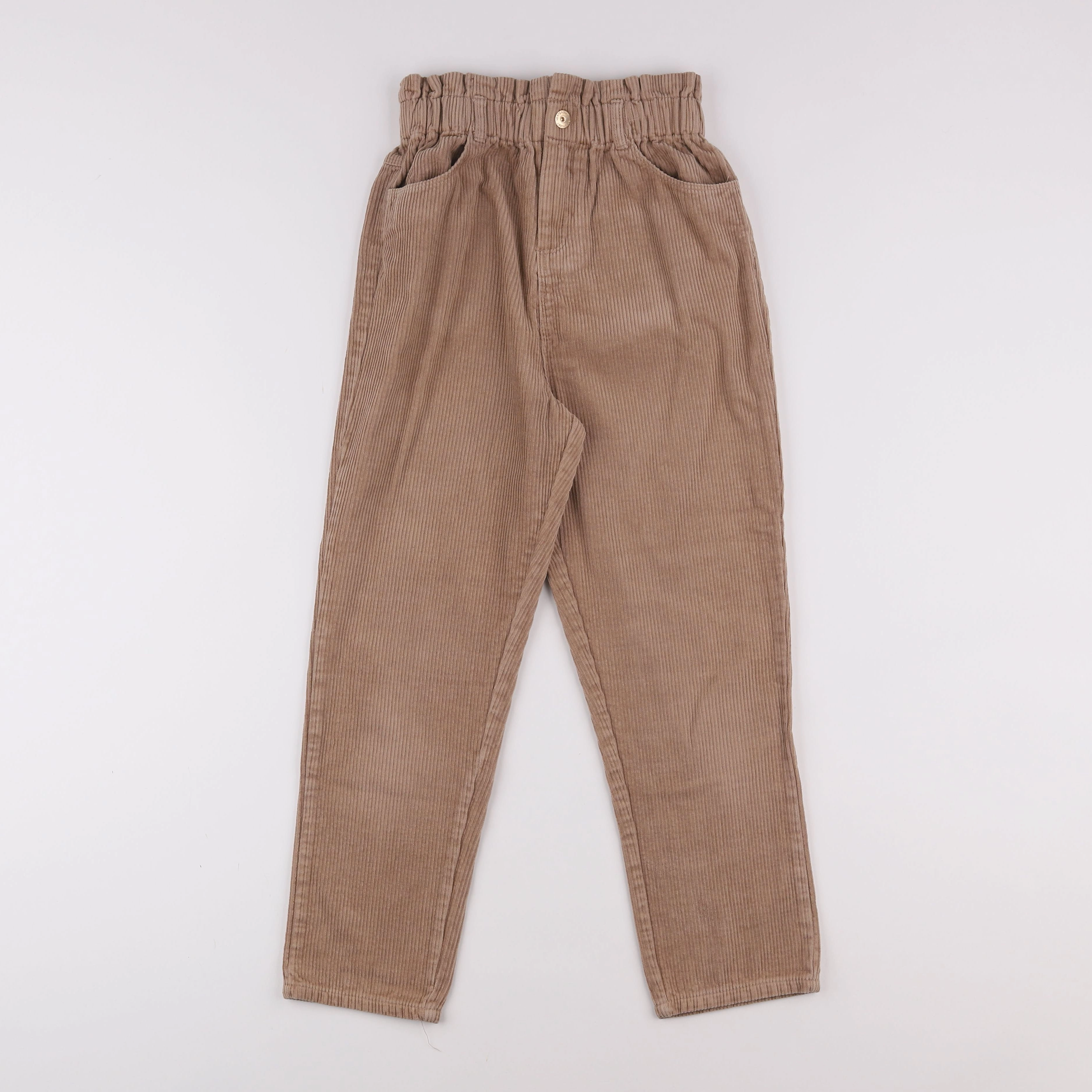 Vertbaudet - pantalon marron - 10 ans