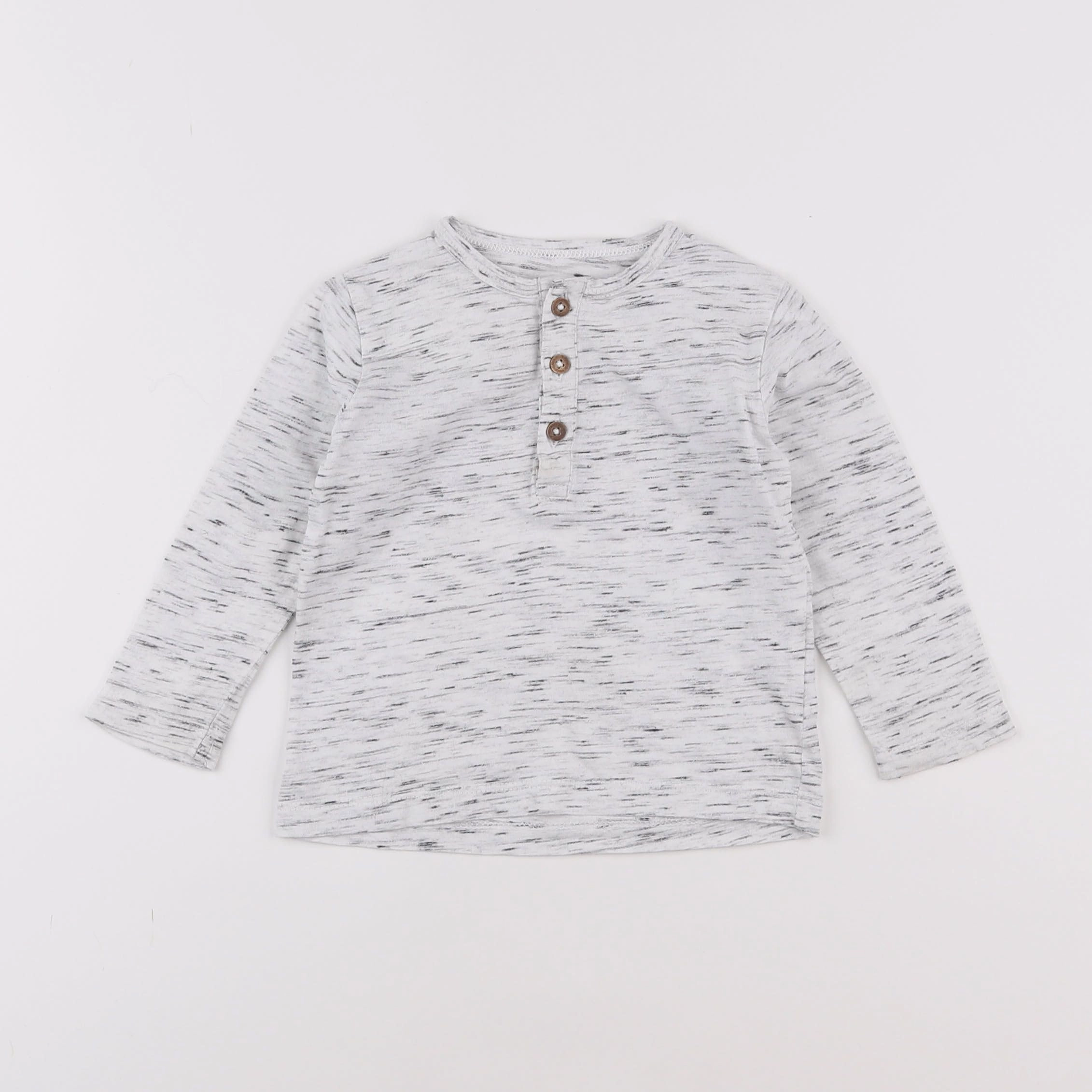 Boutchou - tee-shirt gris - 18 mois