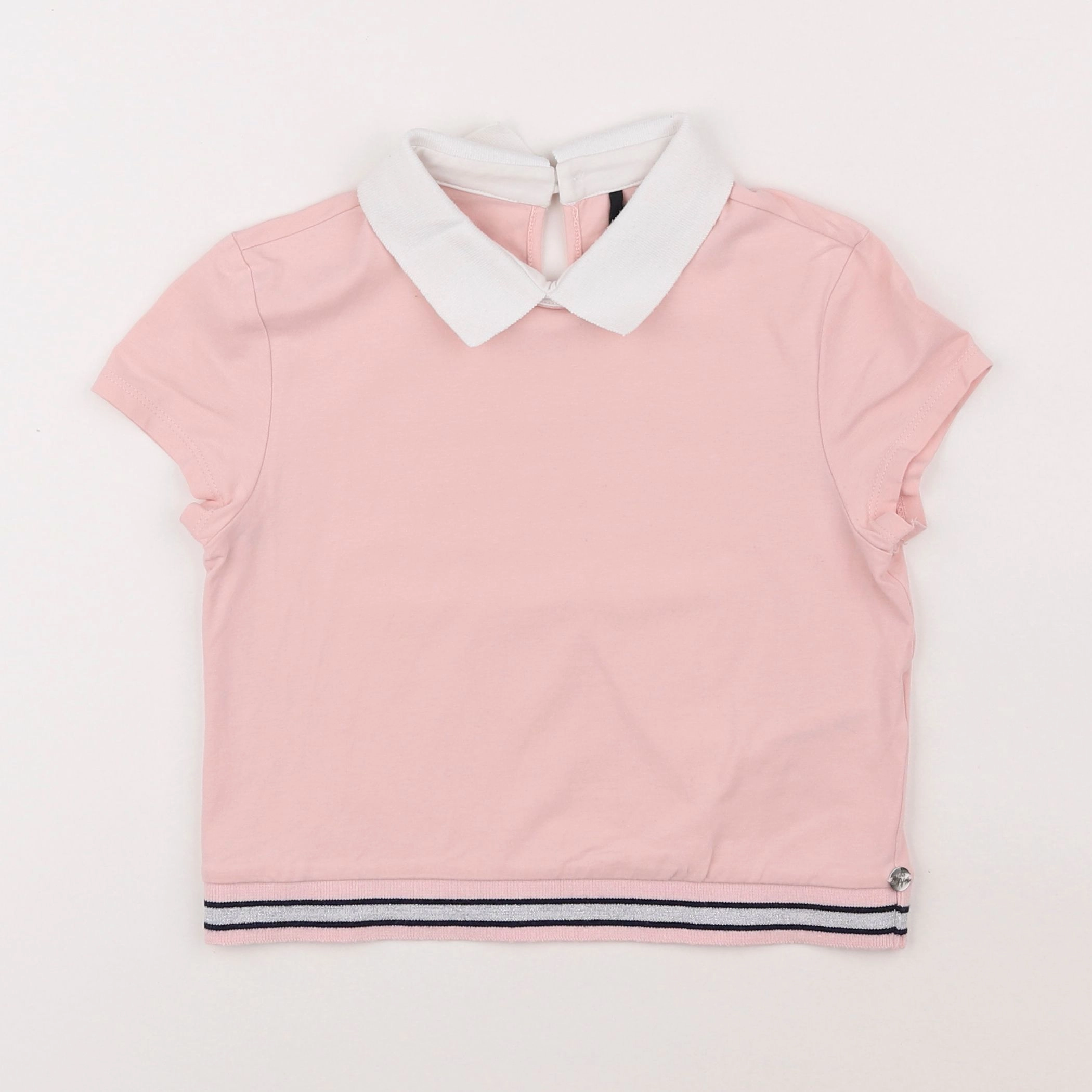 IKKS - polo rose - 10 ans