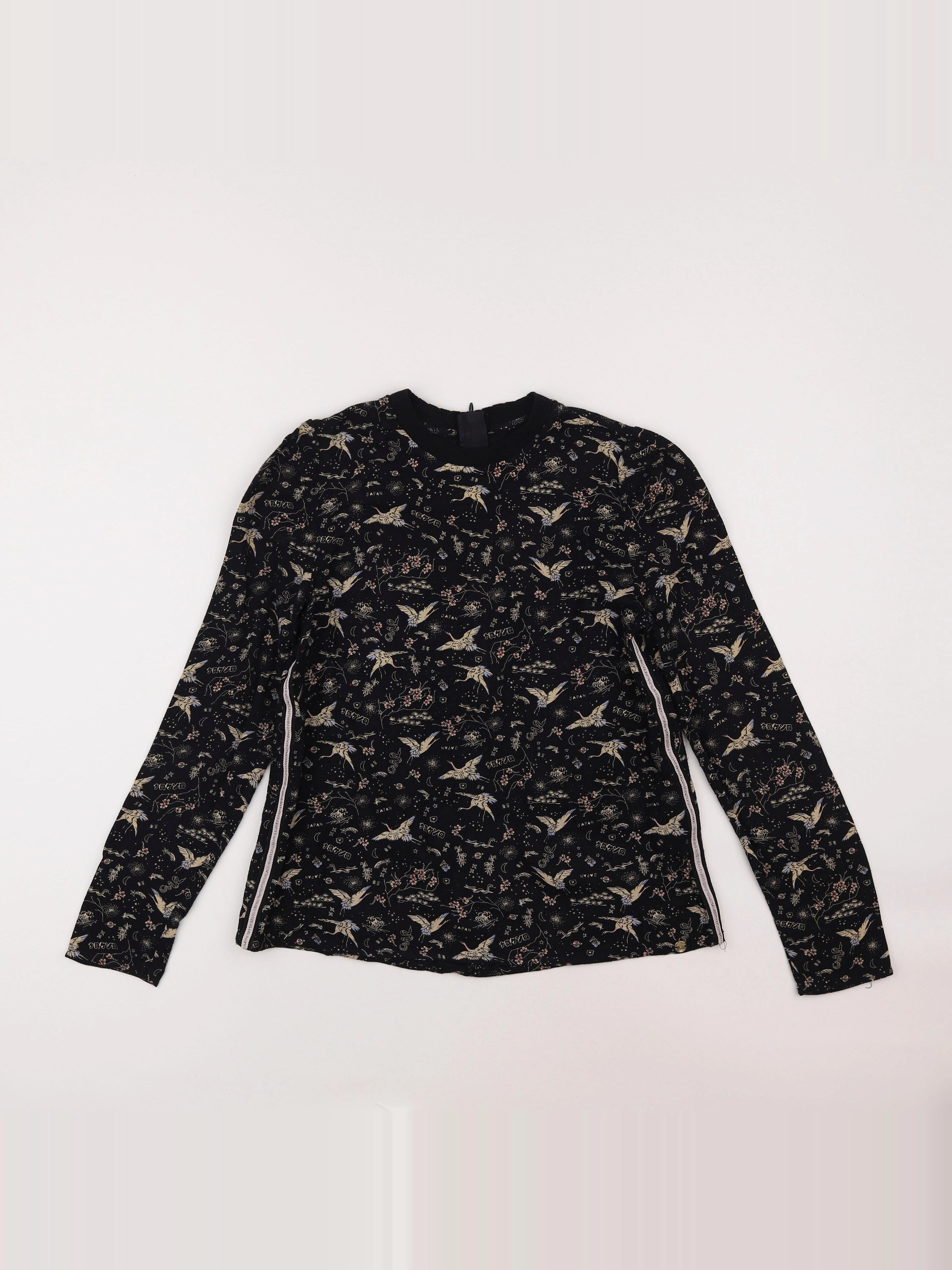 IKKS - blouse noir - 12 ans